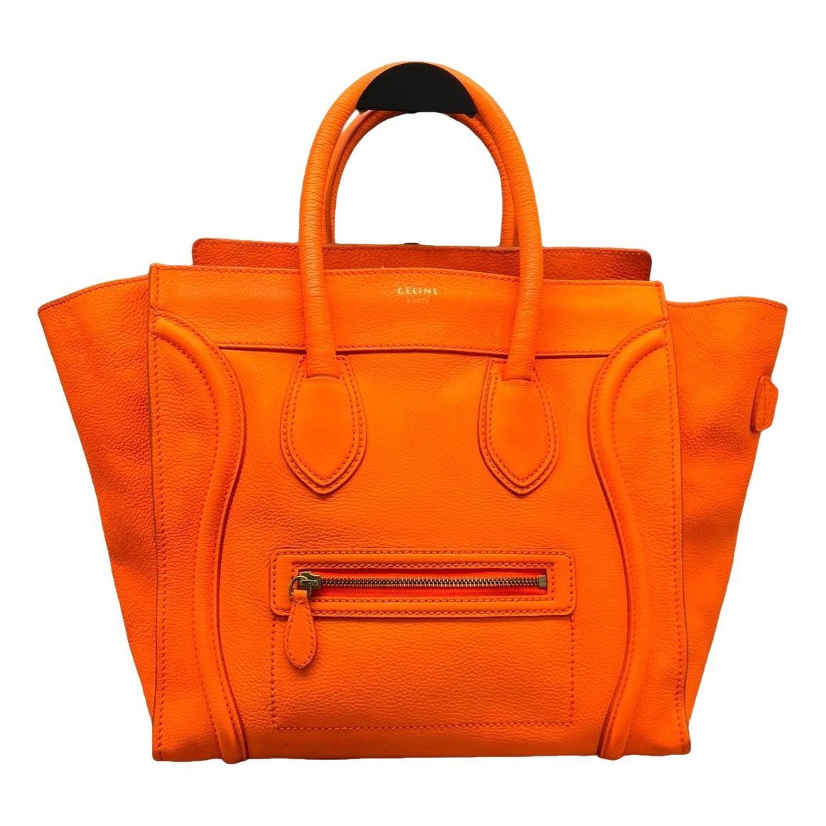 Luggage leather handbag