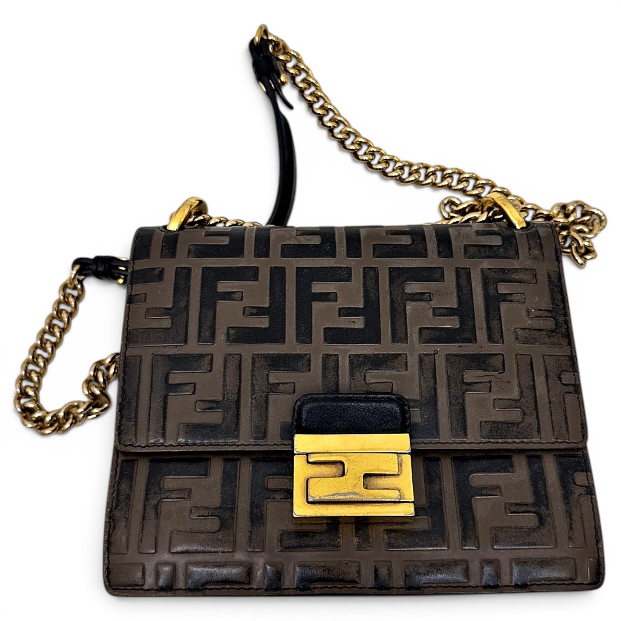 Kan U leather handbag