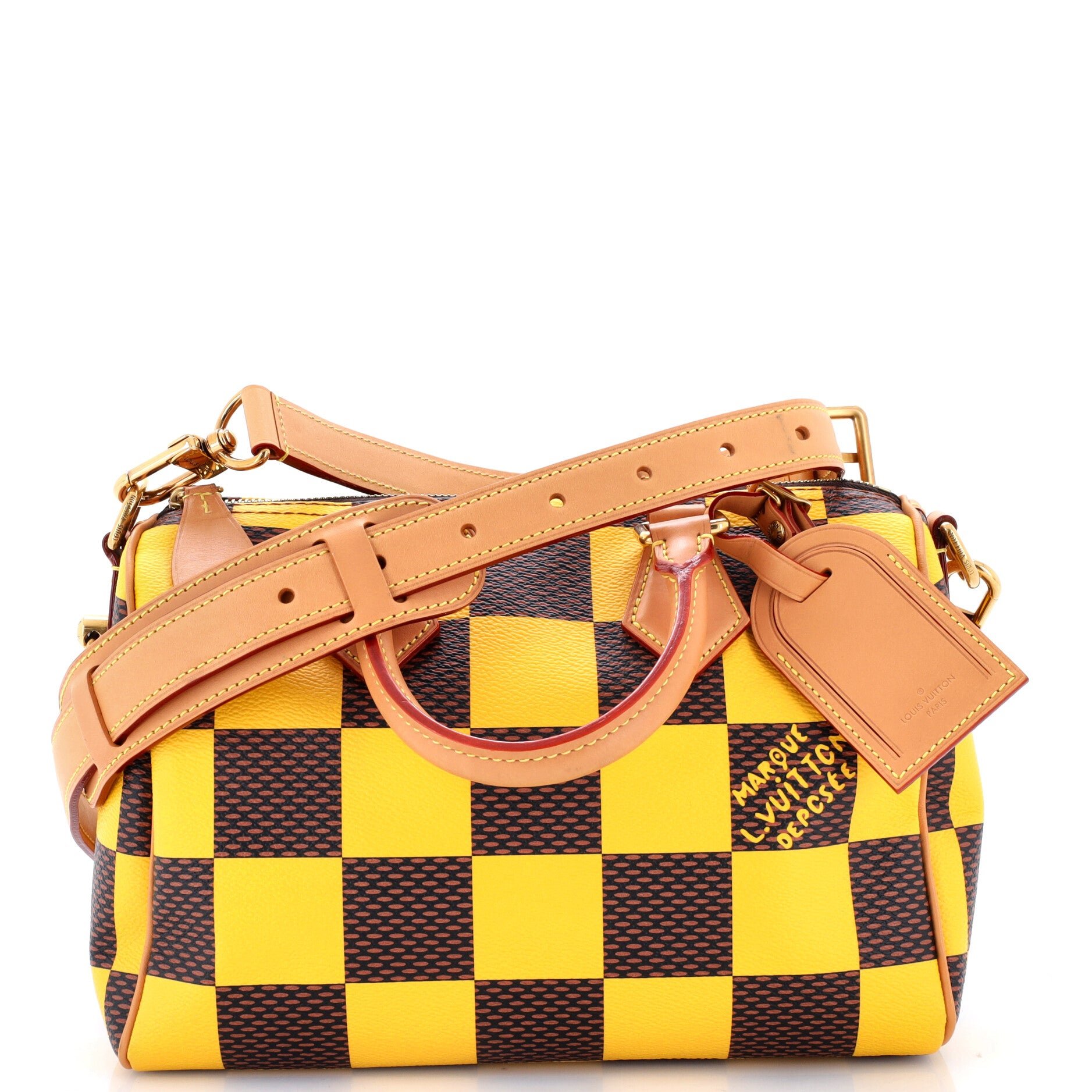 Speedy Bandouliere Bag Damier Pop 25