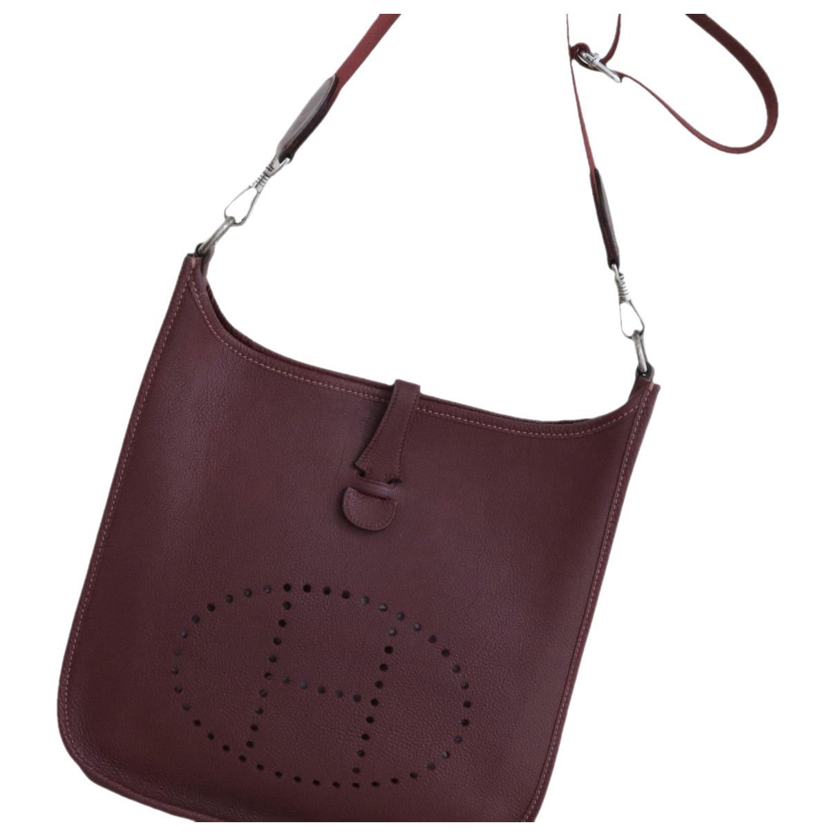 Evelyne leather handbag