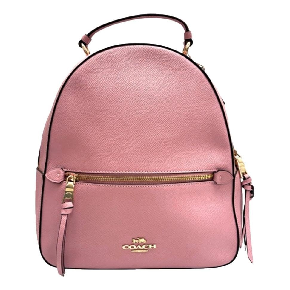 Campus leather backpack