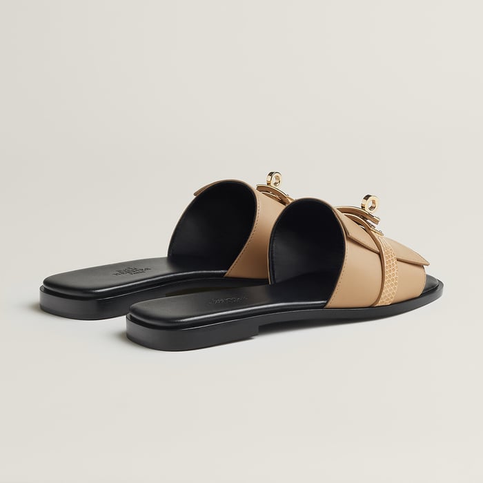 Beige Natura Sandalias Giulia
