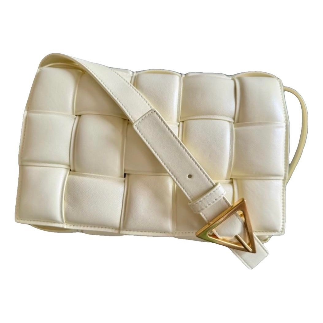Cassette Padded leather handbag