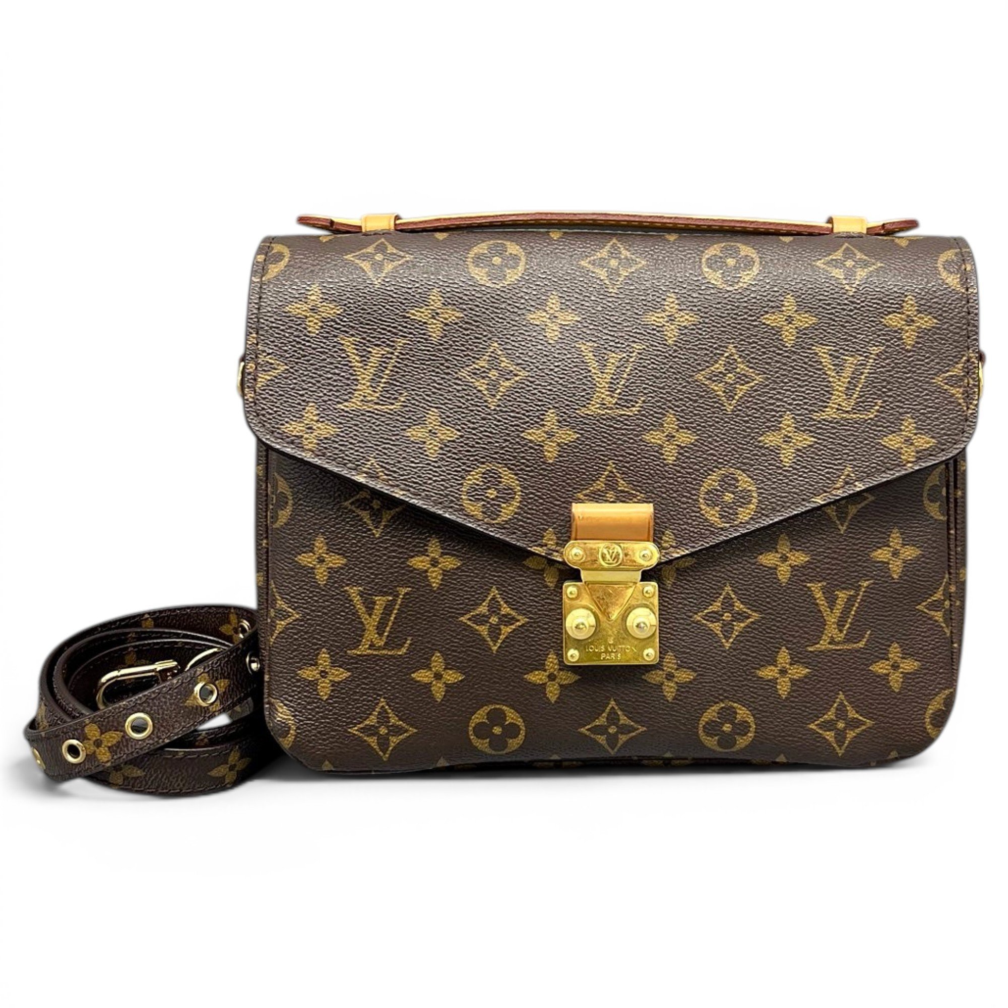 Metis leather handbag