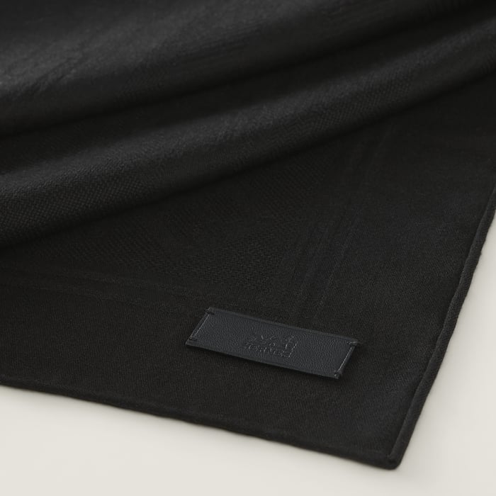Noir Les Sangles Scarf 115