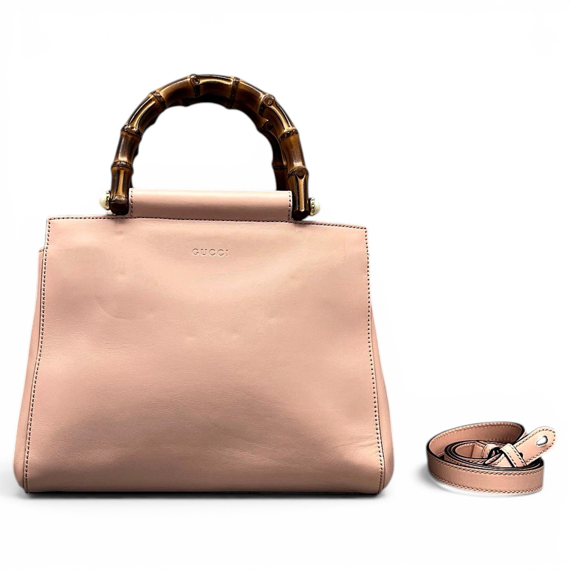 Nymphaea leather handbag