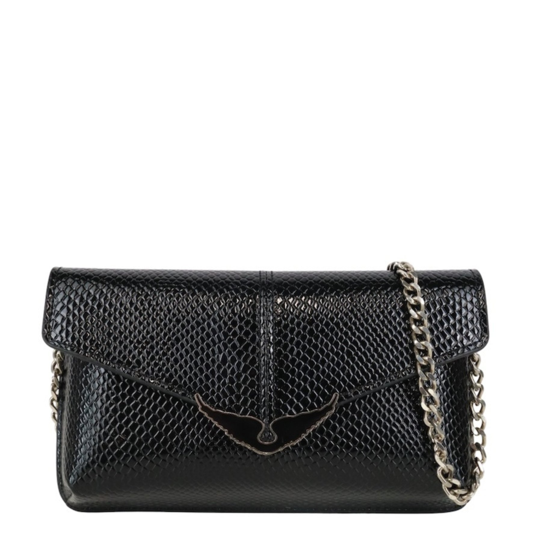 Leather crossbody bag