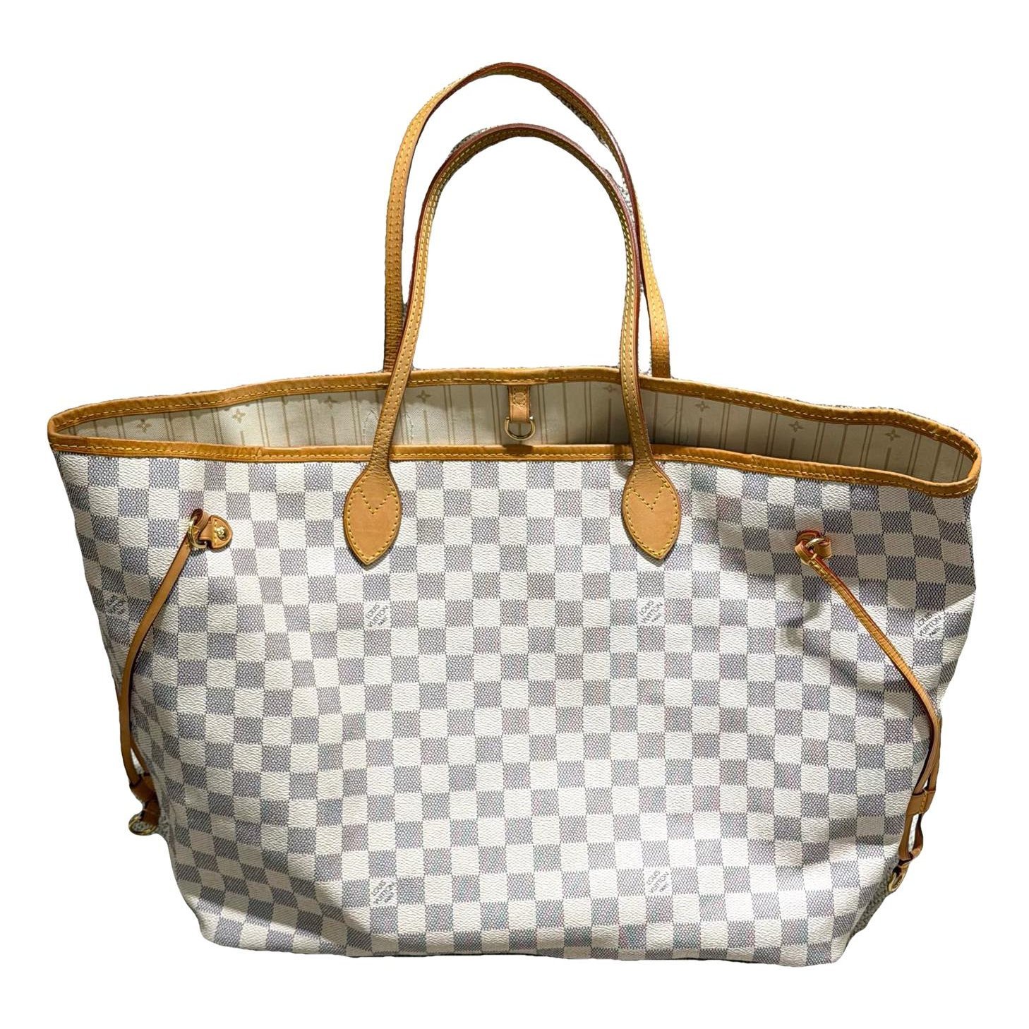 Neverfull leather tote