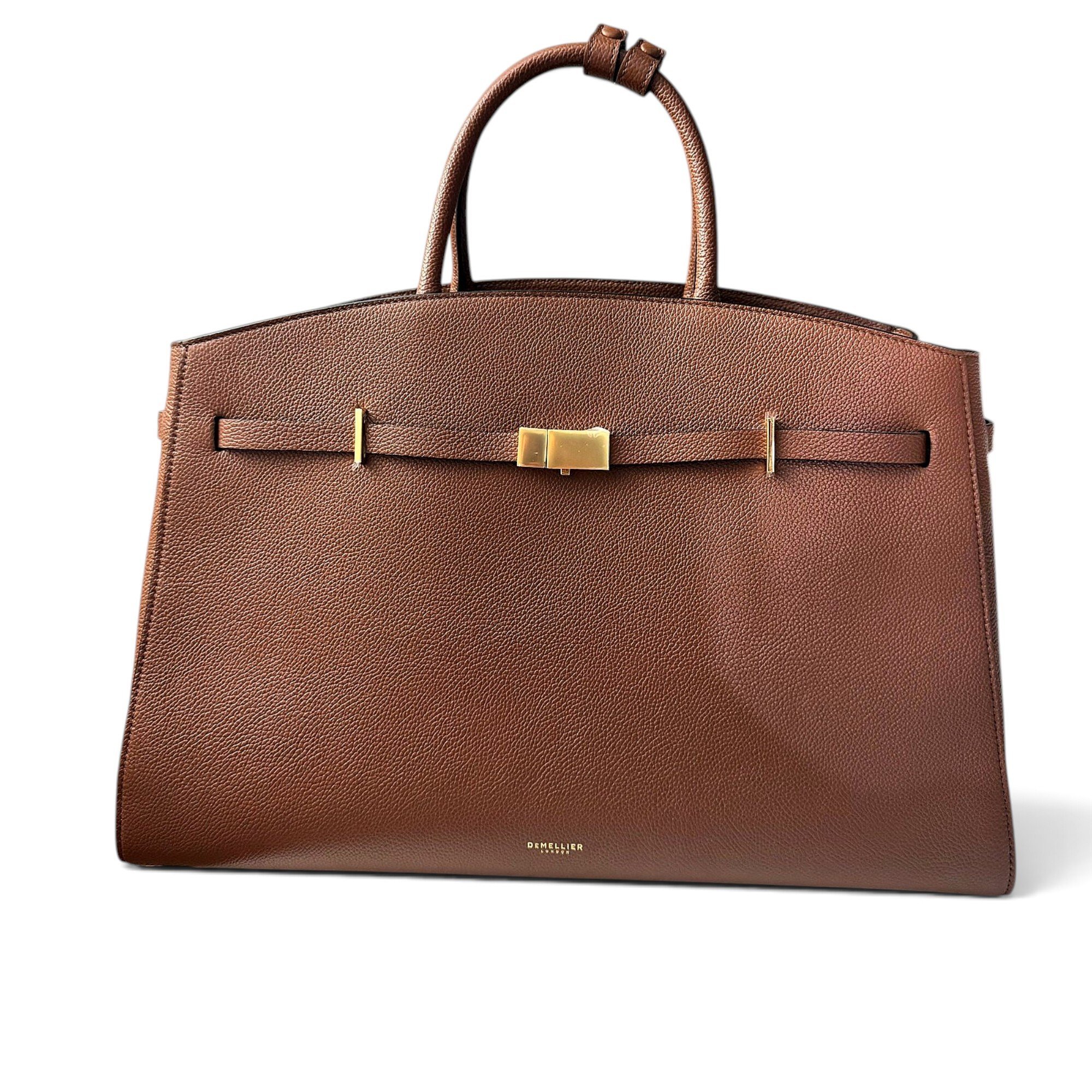 Leather tote