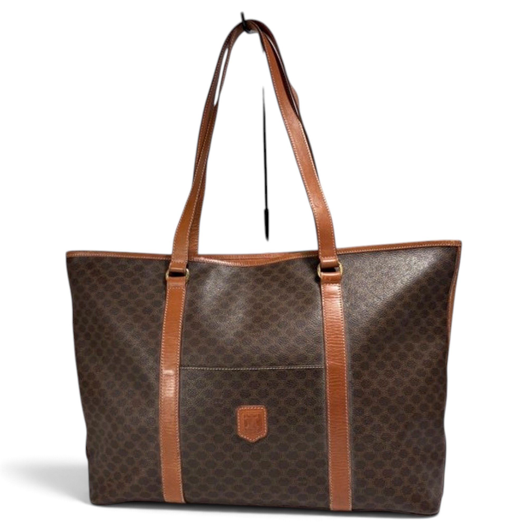 Cabas leather tote
