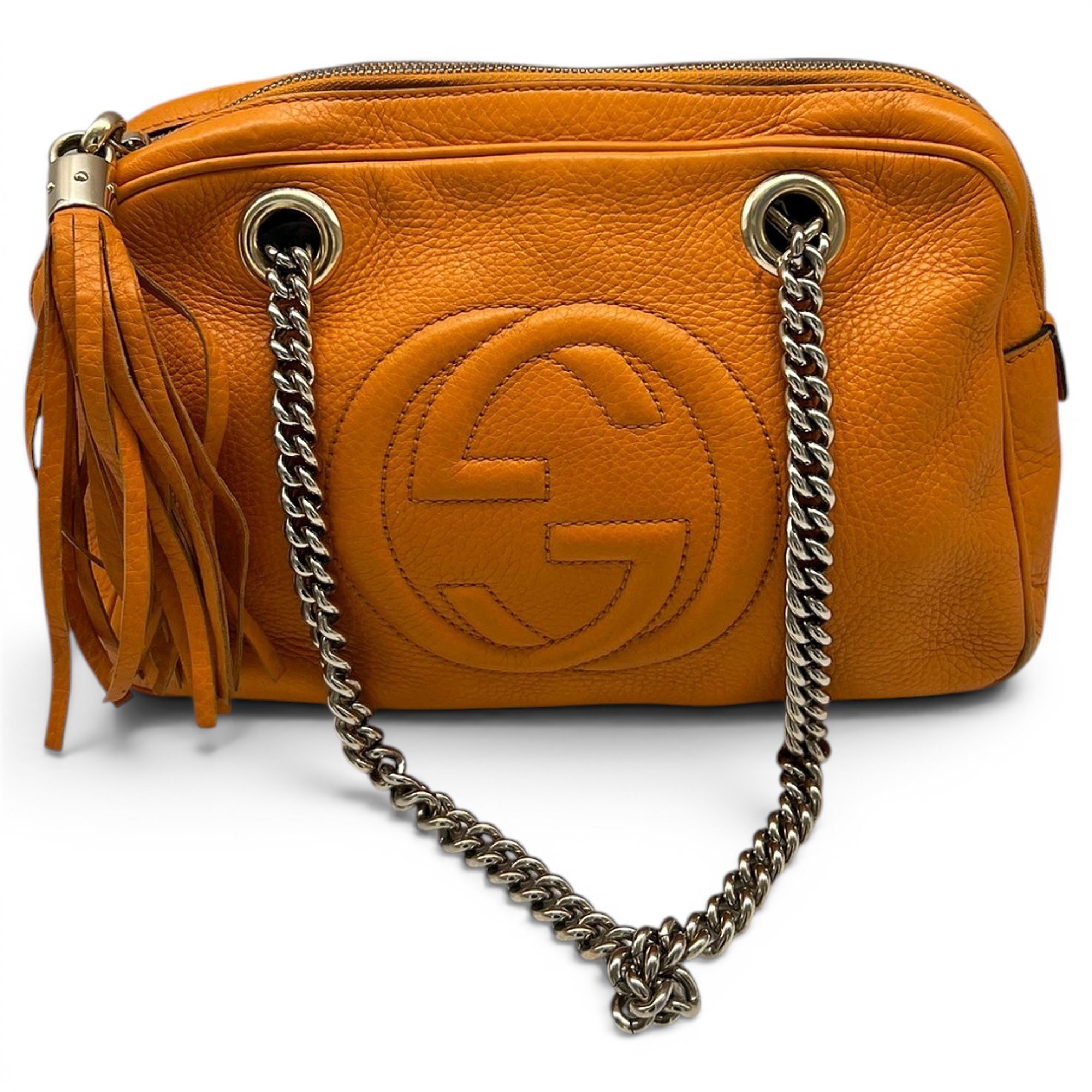 Soho Double Chain leather handbag