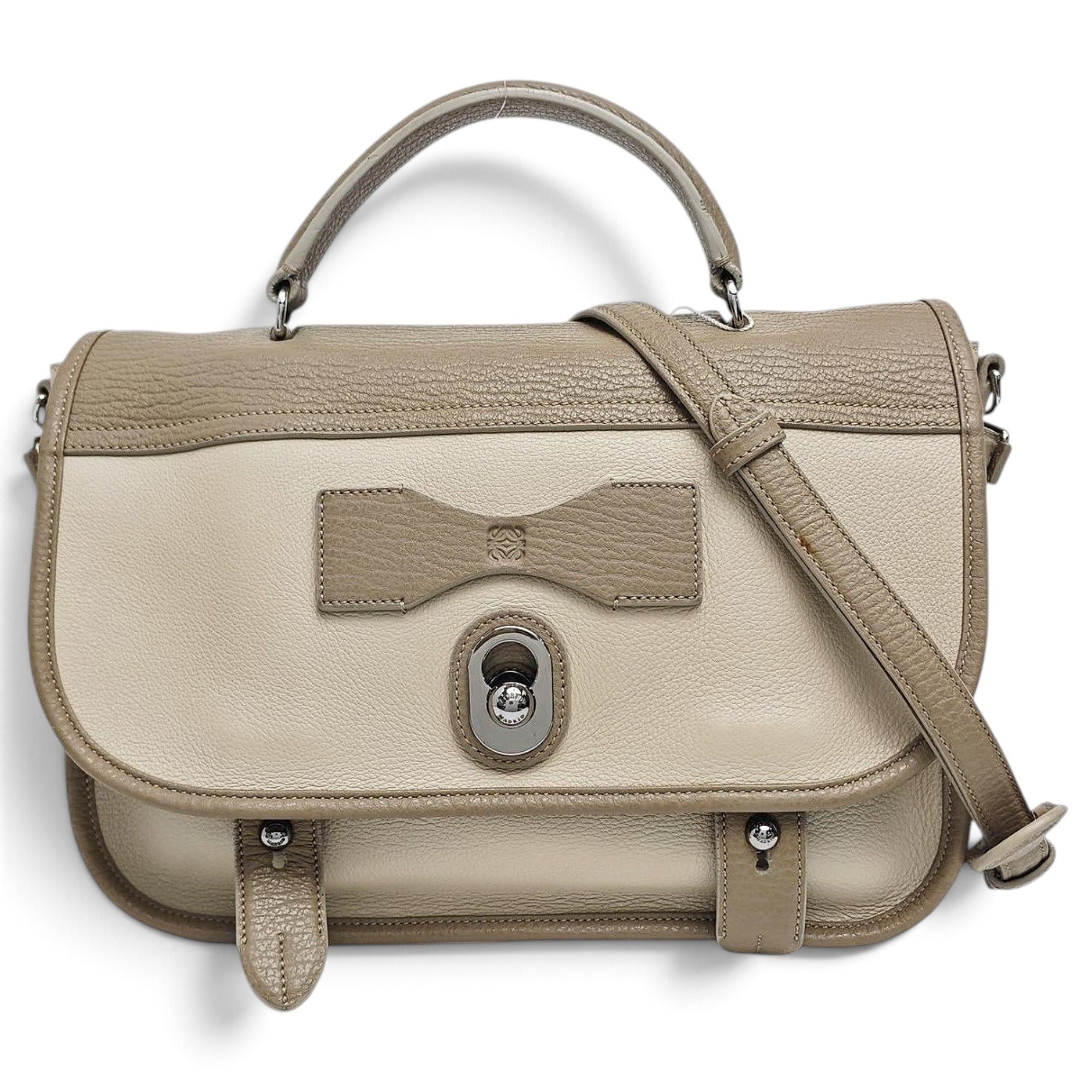 Leather handbag