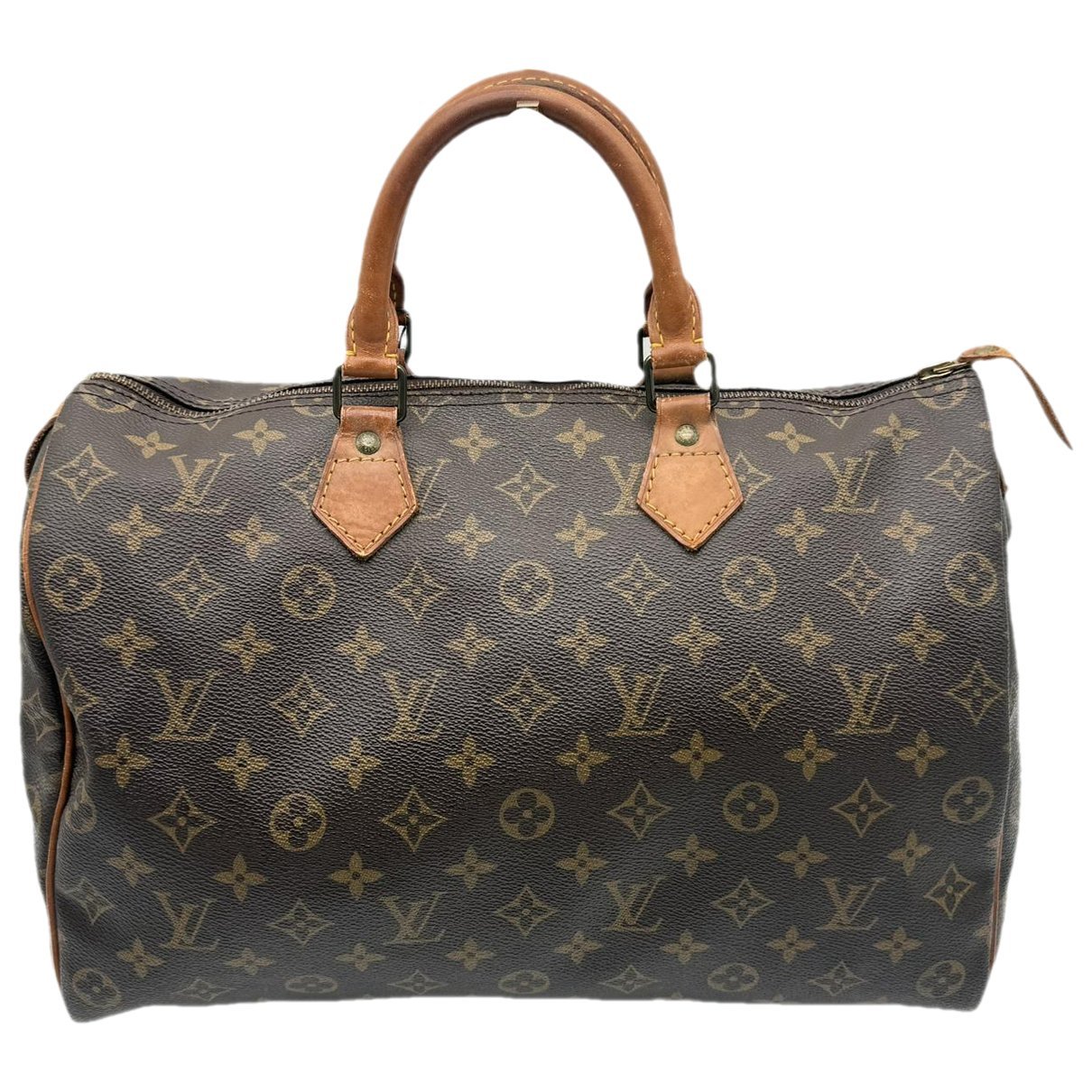 Speedy leather handbag
