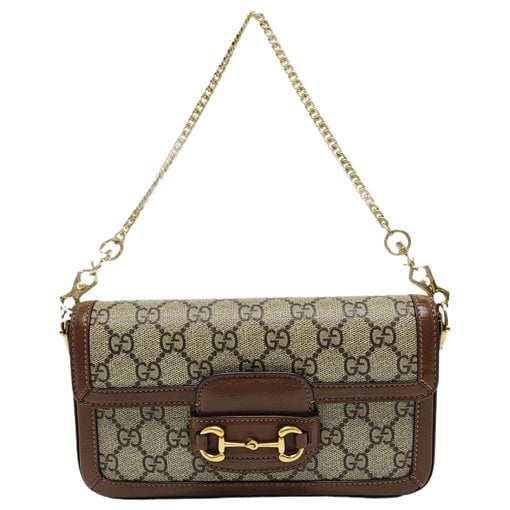 Handle Horsebit 1955 leather handbag