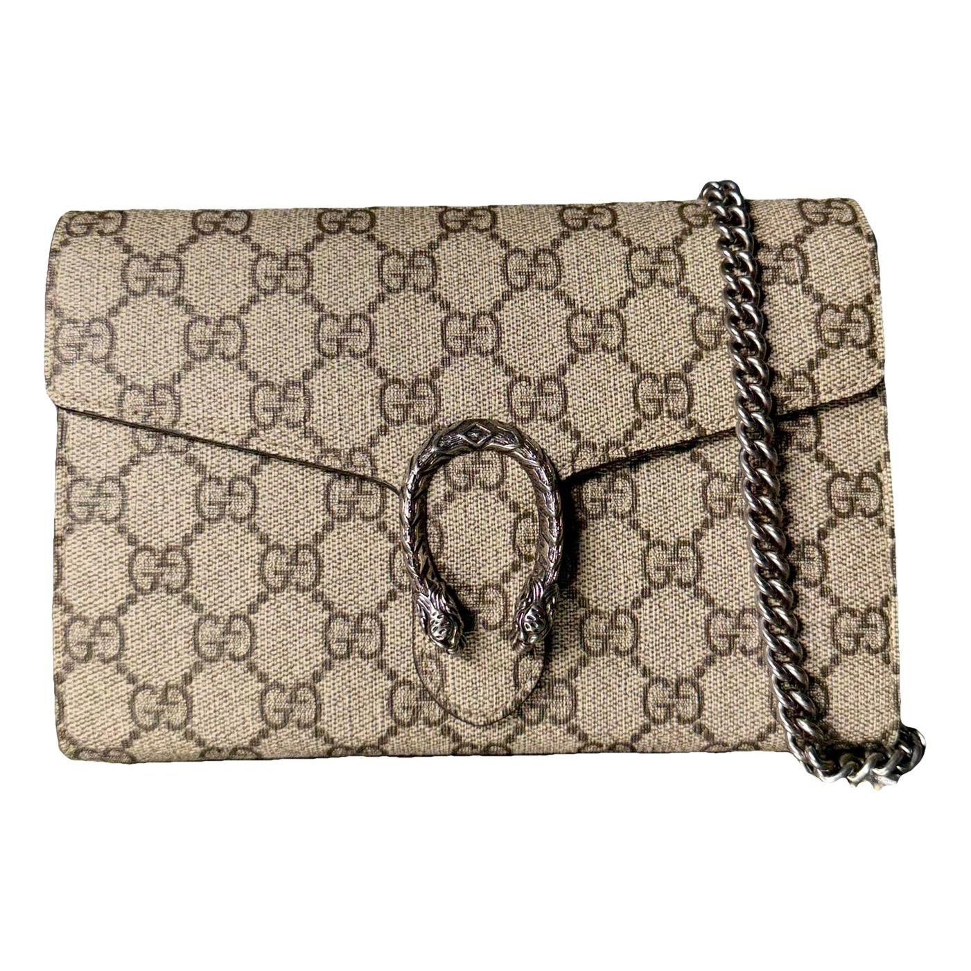 Dionysus Chain Wallet cloth crossbody bag