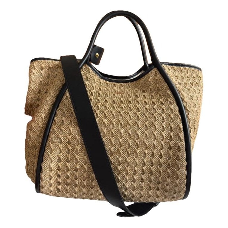 Marine linen handbag