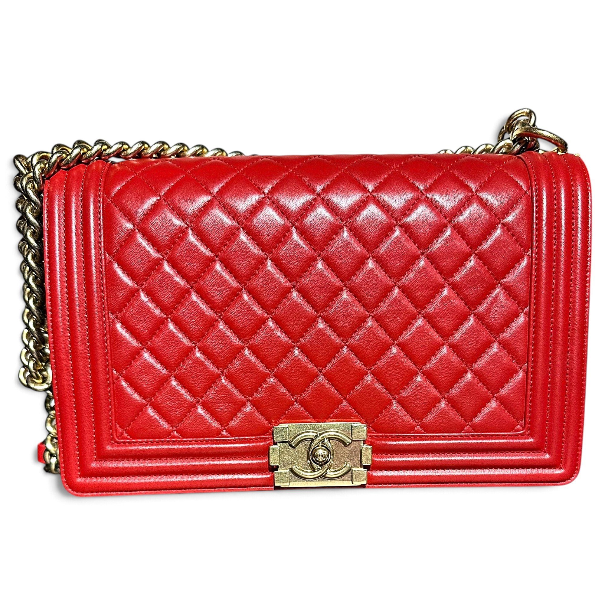 Boy leather crossbody bag