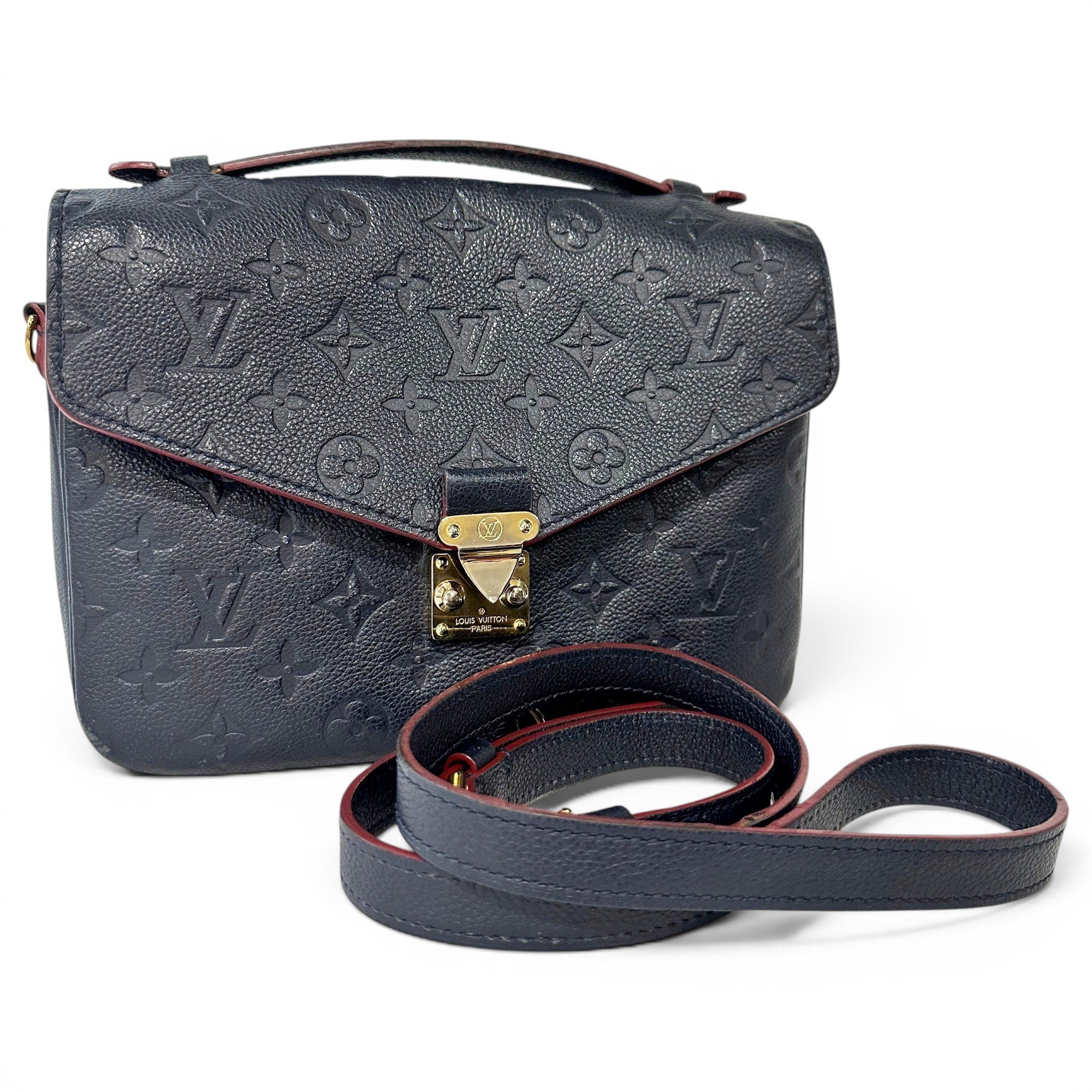 Metis leather handbag