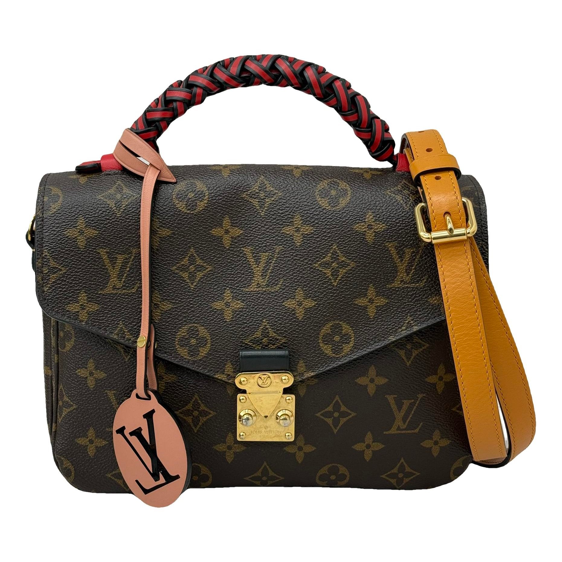 Metis leather handbag