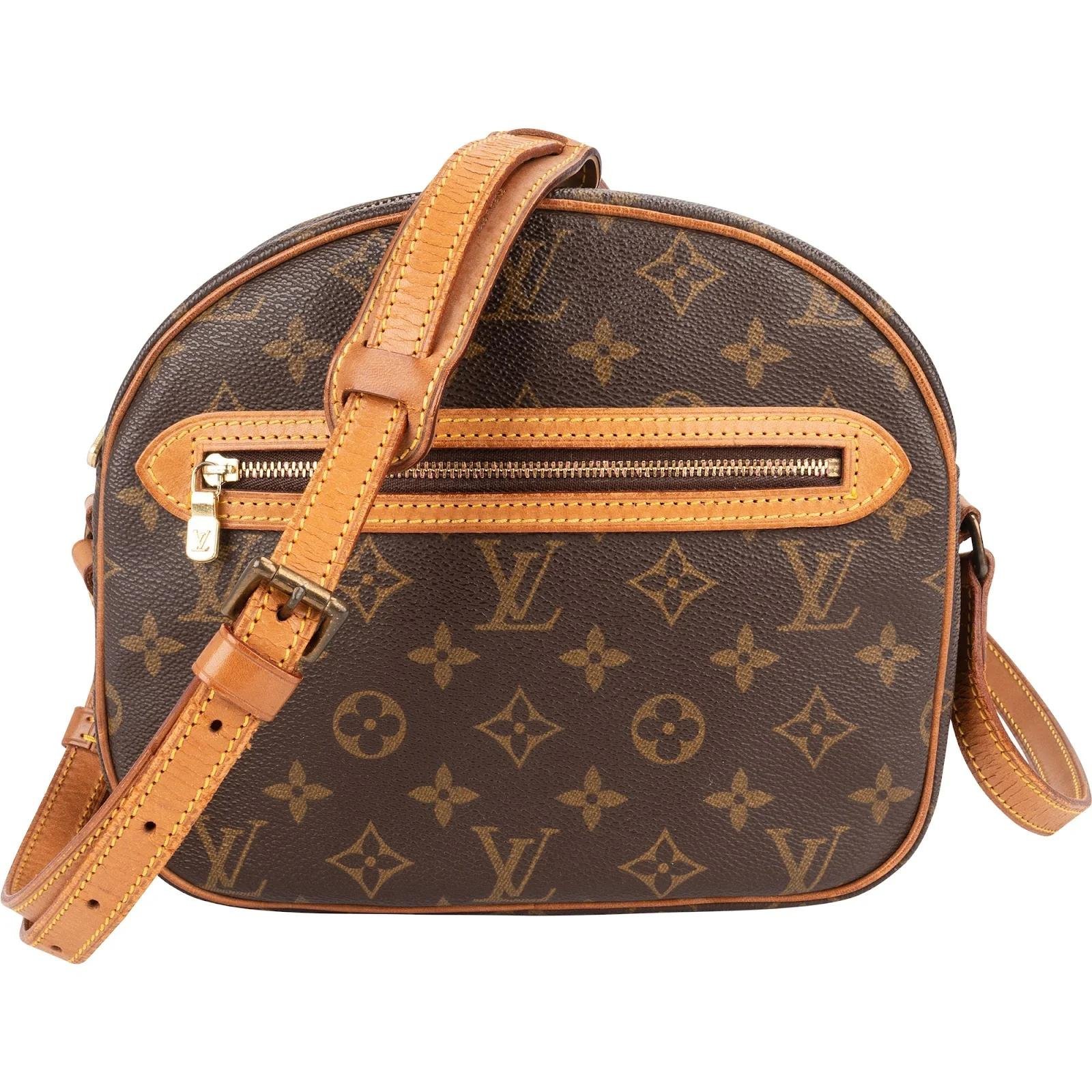 Senlis leather crossbody bag