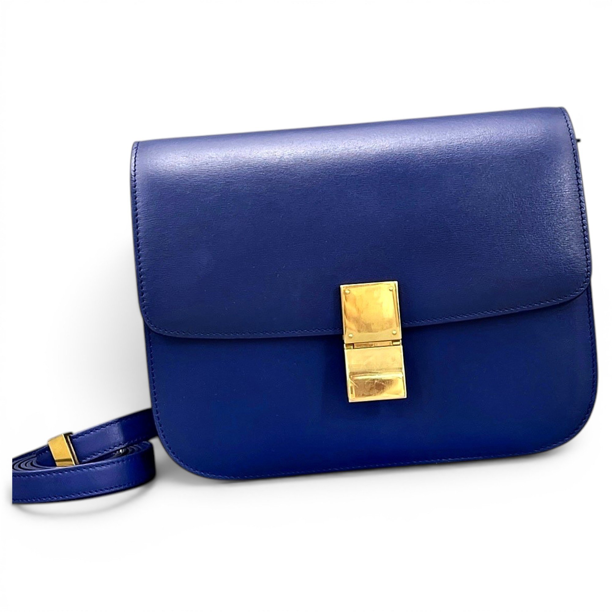Classic leather handbag