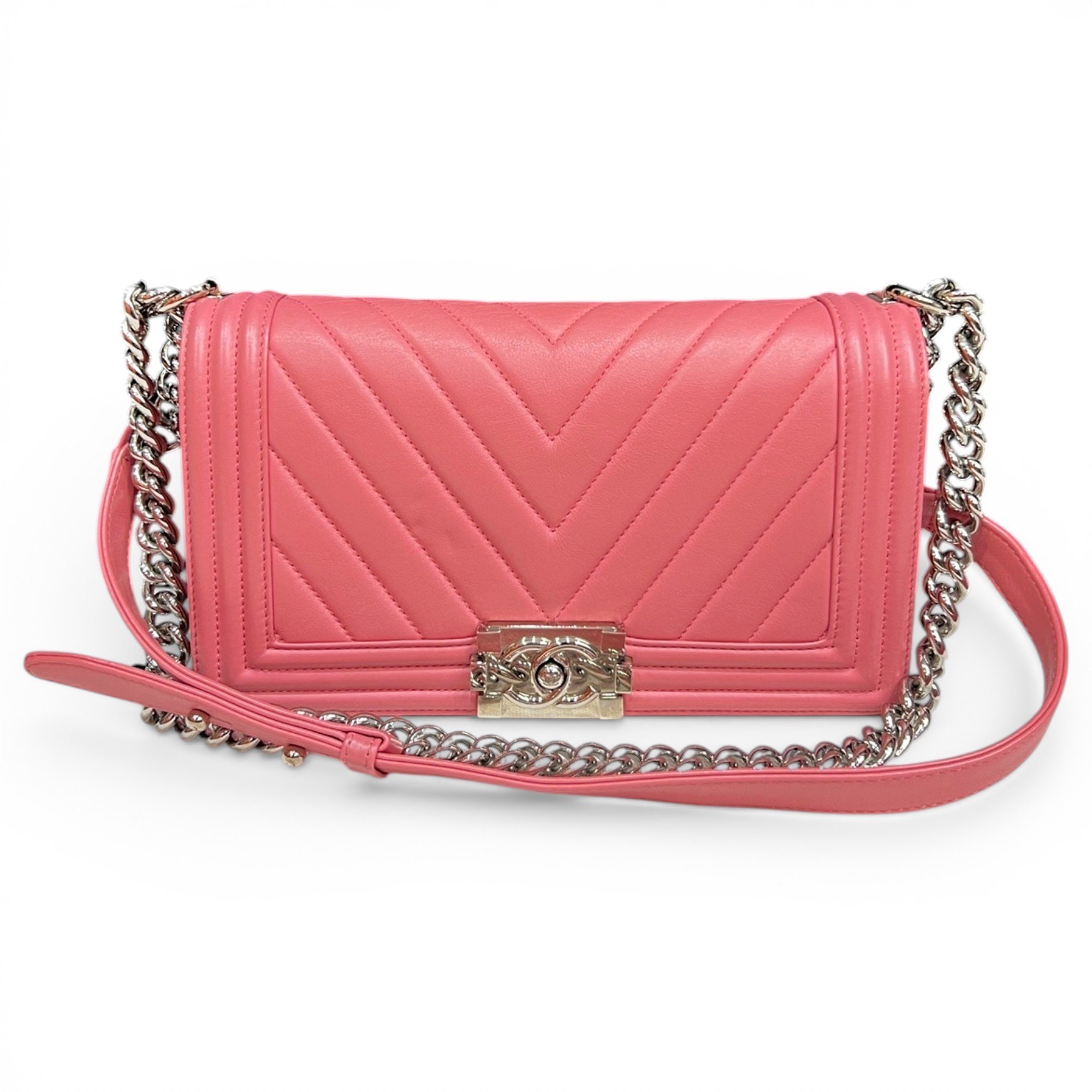 Boy leather handbag