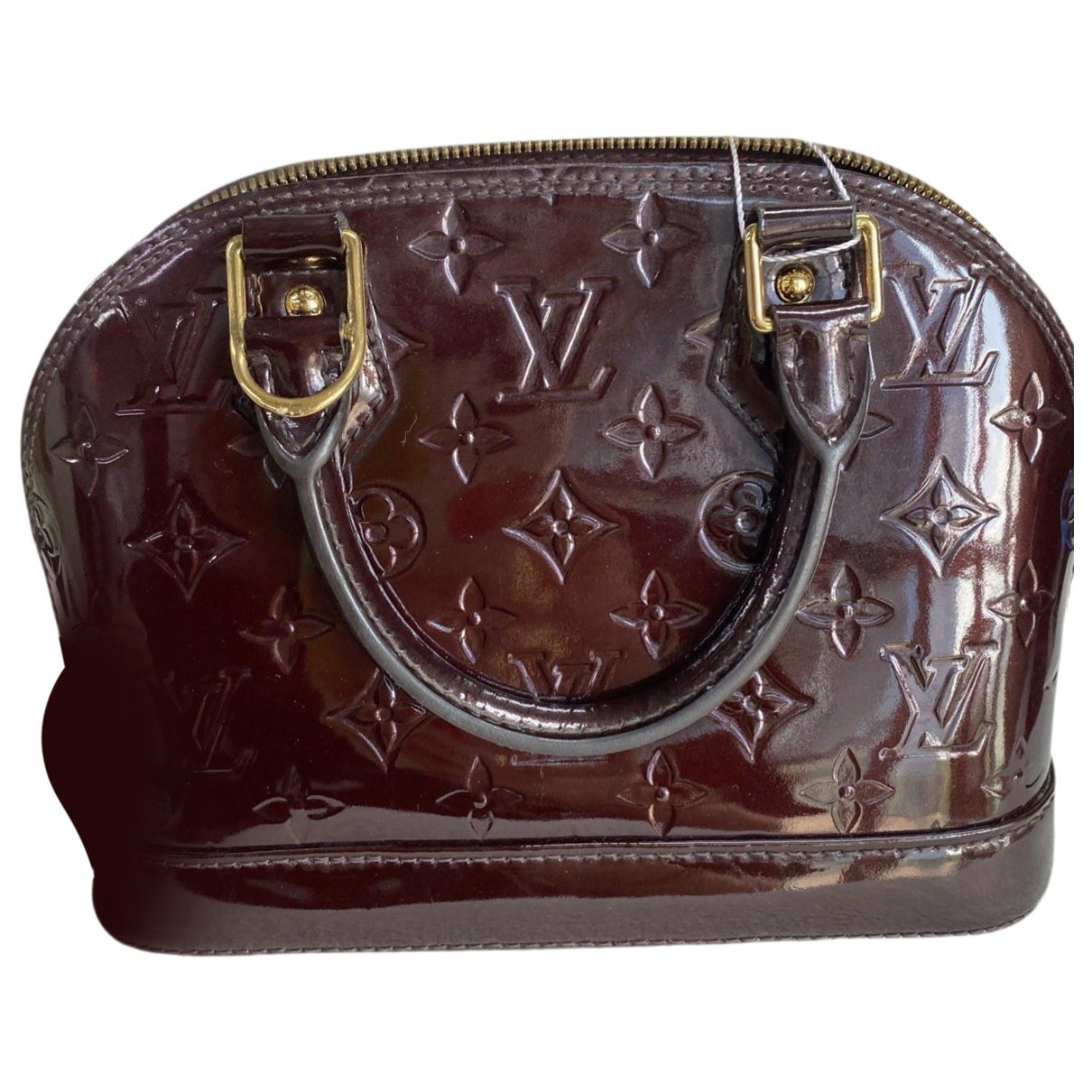Alma BB patent leather handbag