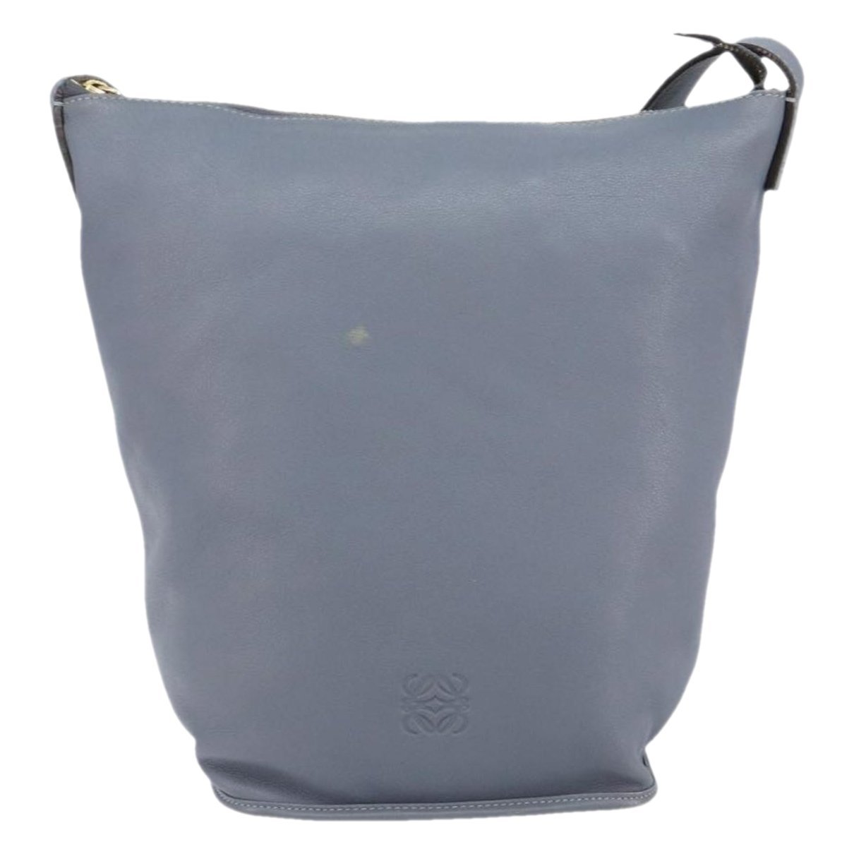 Anagram leather handbag