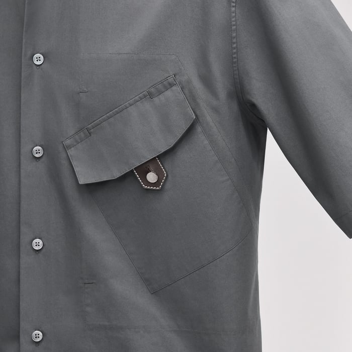 Orage Short-sleeve Straight Cut Shirt