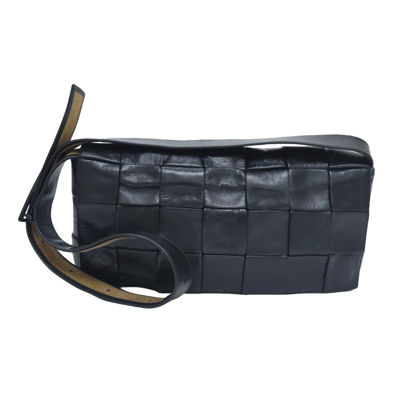 Brick Cassette leather handbag
