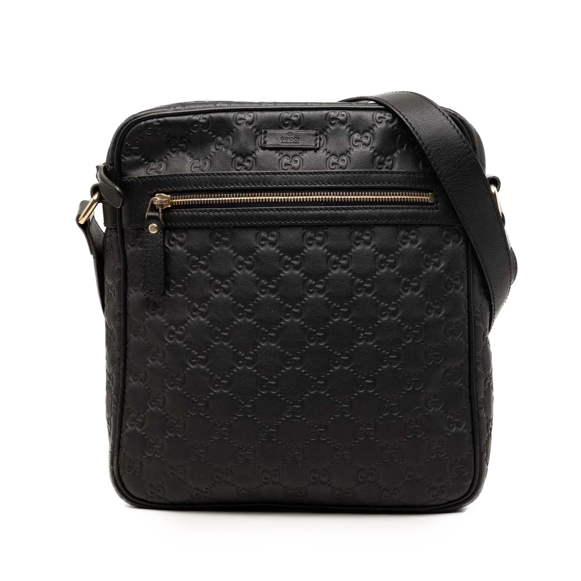 Leather crossbody bag