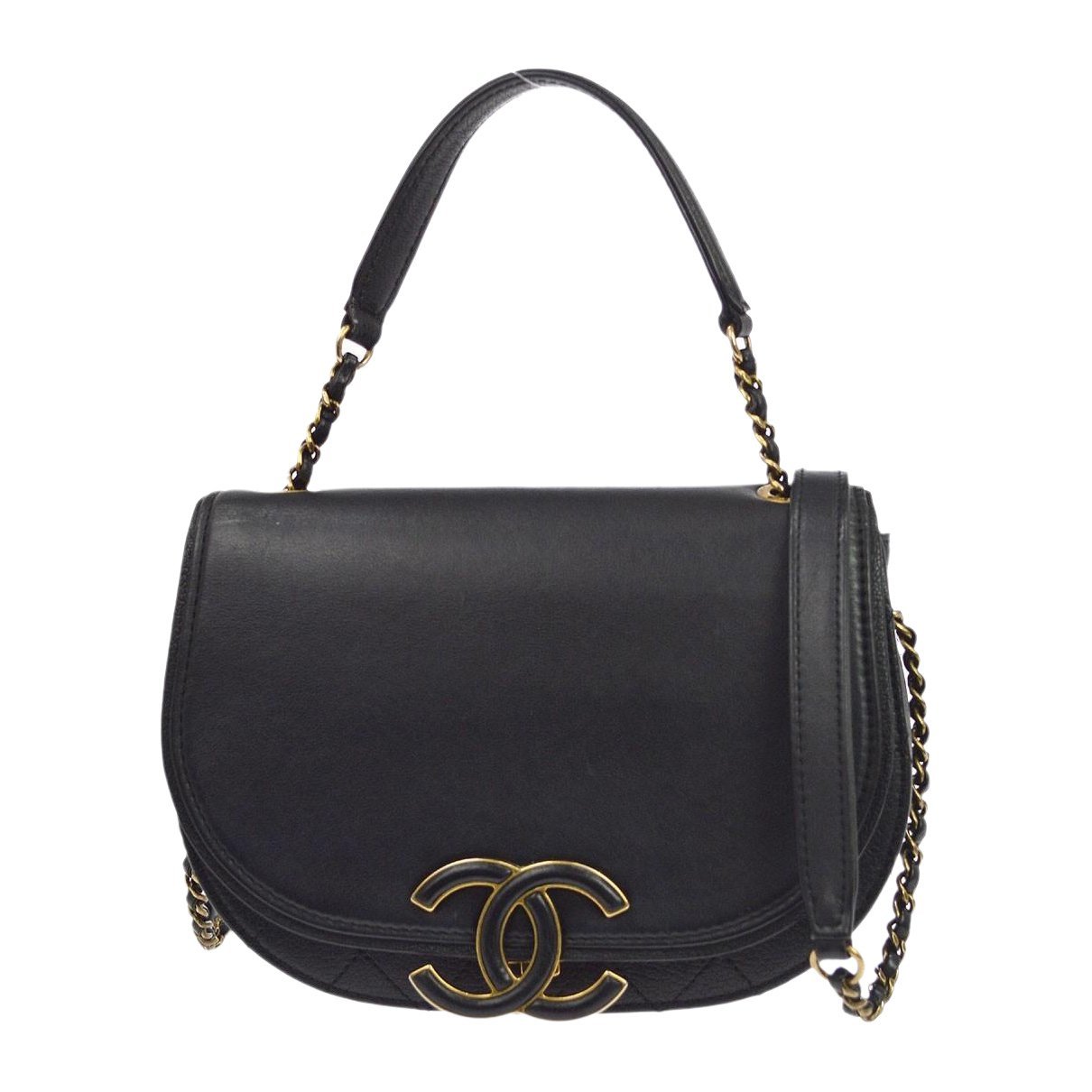 Coco Curve leather crossbody bag