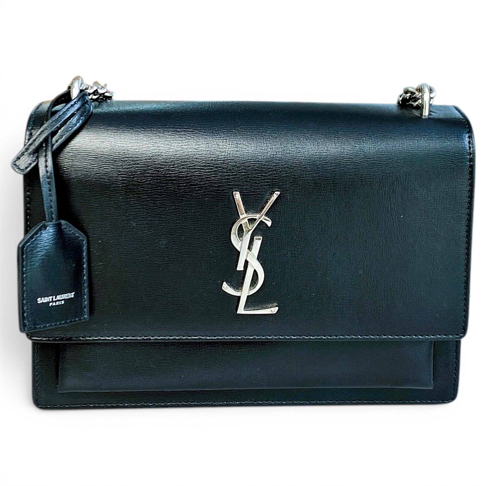 Sunset leather crossbody bag