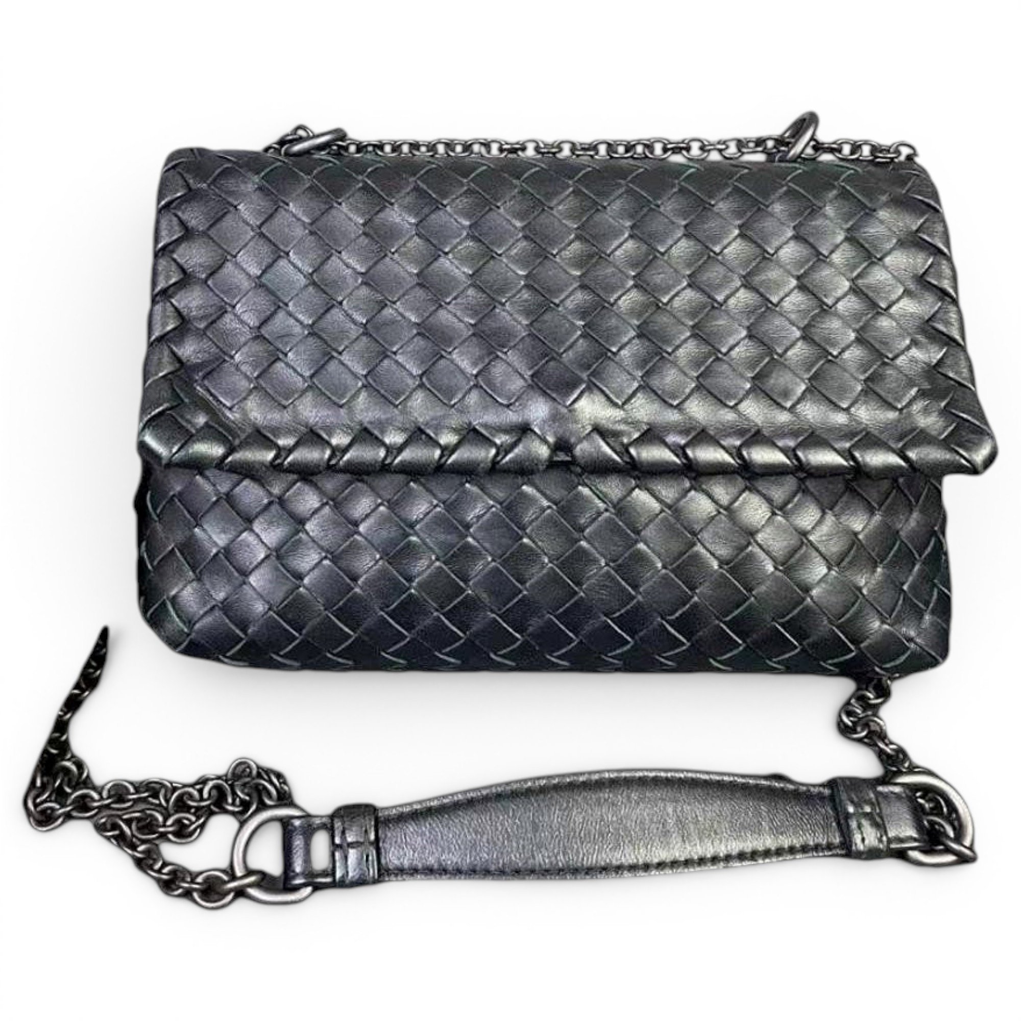 Olimpia leather crossbody bag