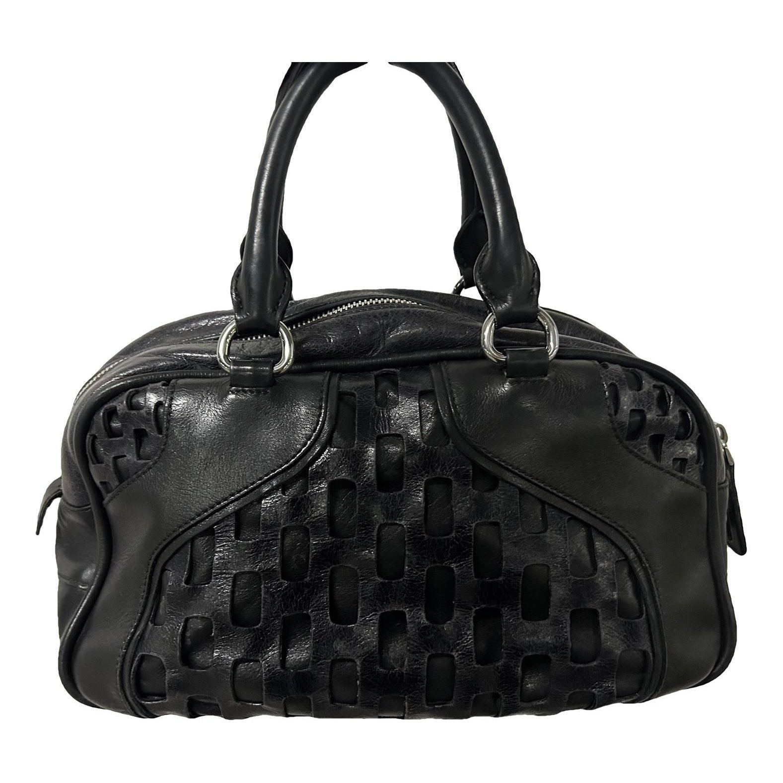 Leather handbag