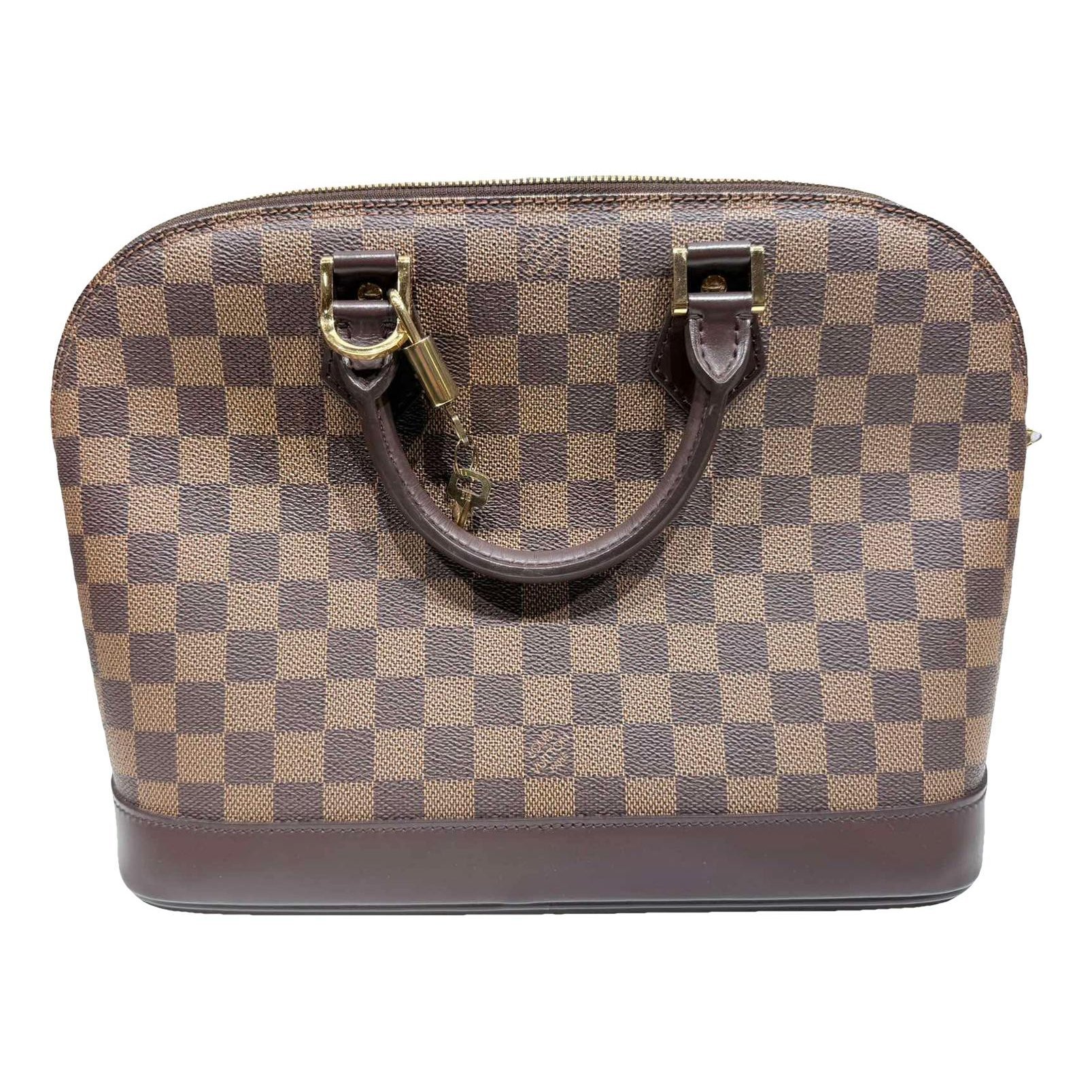 Alma leather handbag