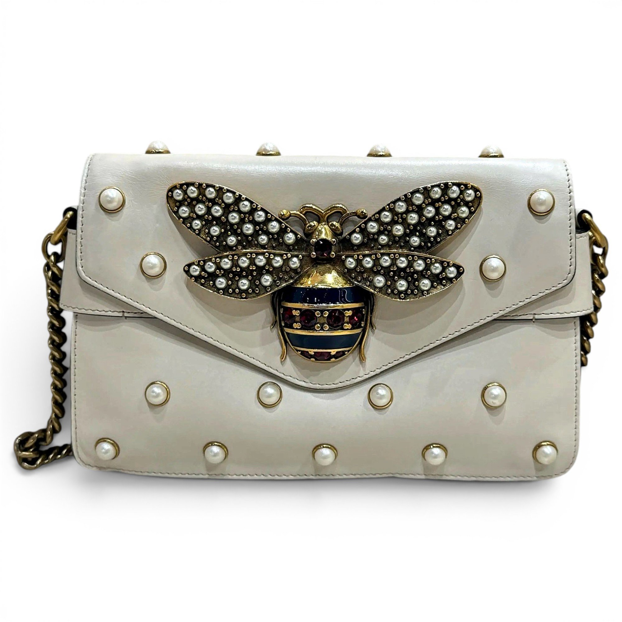 Queen Margaret leather handbag