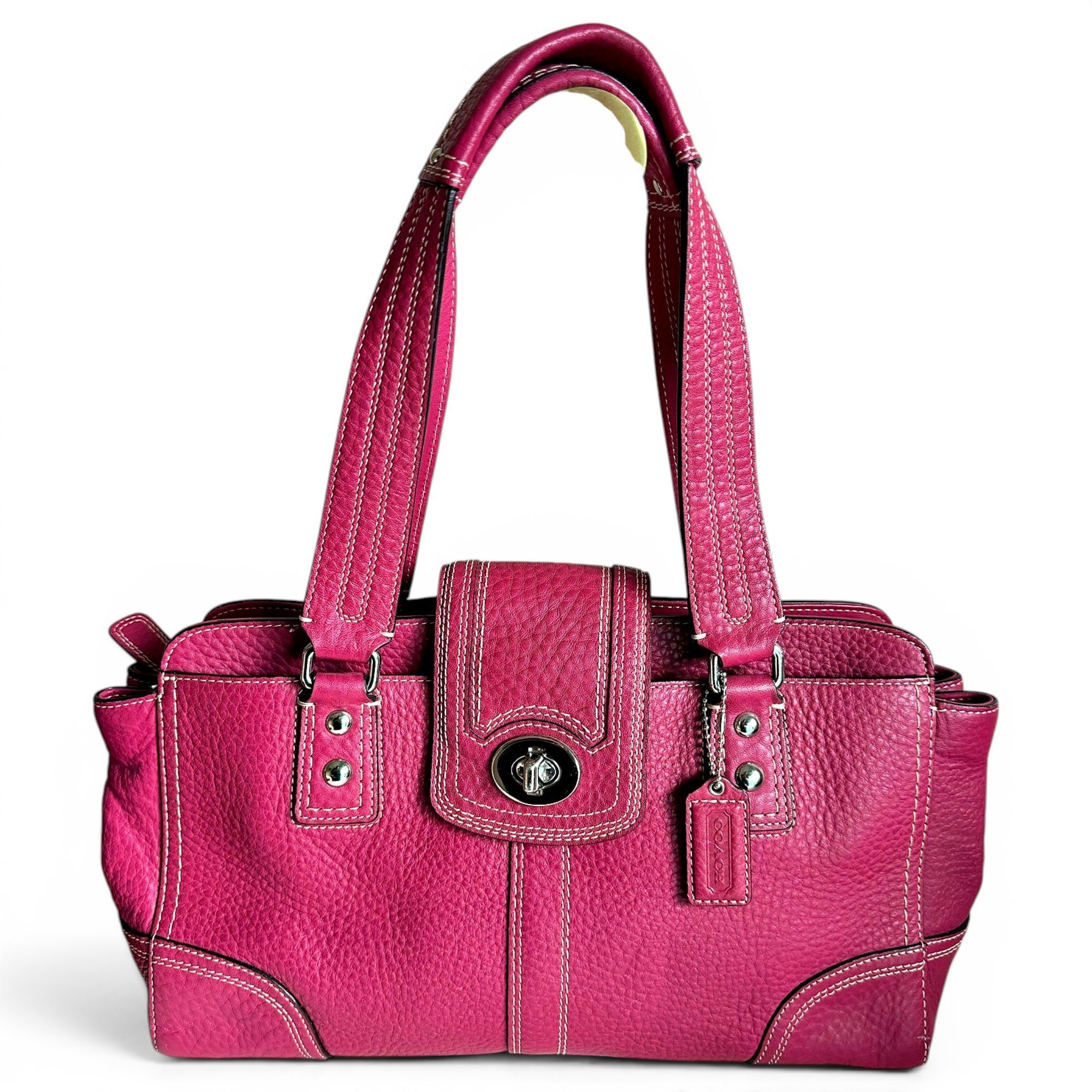 Leather satchel
