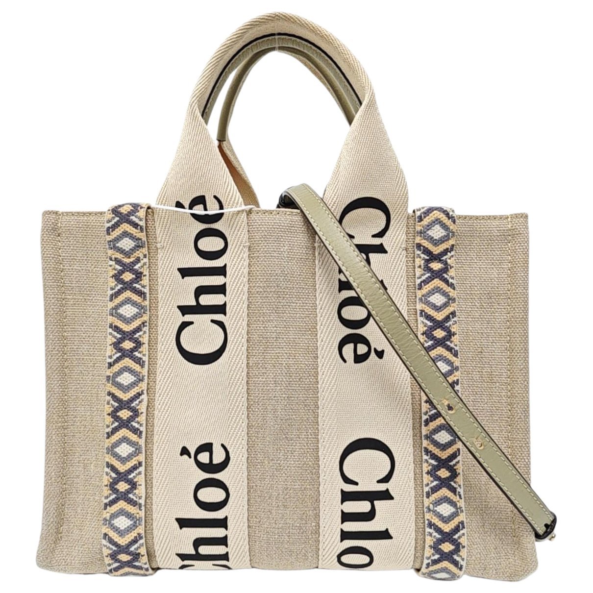 Woody cloth handbag