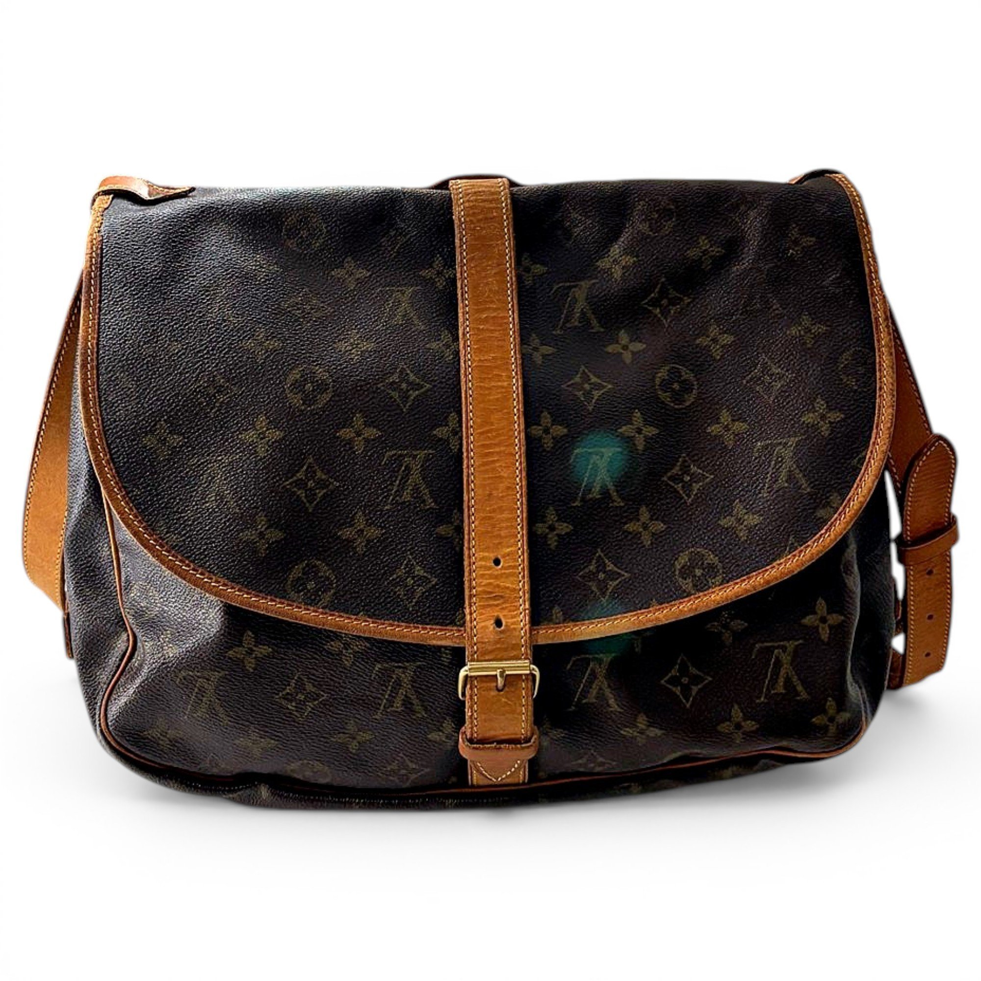 Louis Vuitton Montsouris leather backpack
