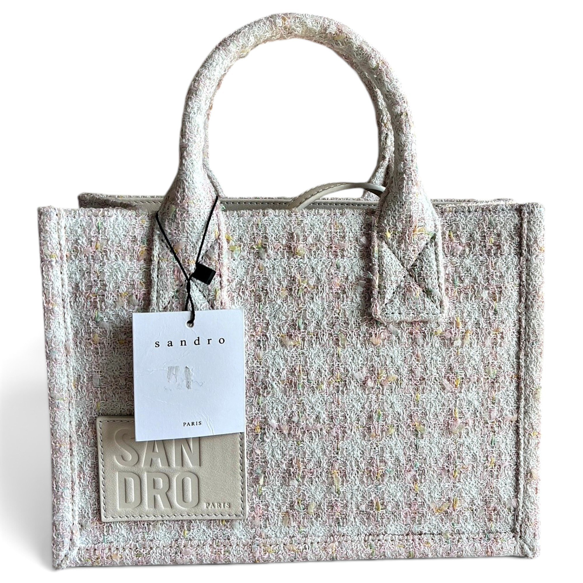 Sandro Tweed tote