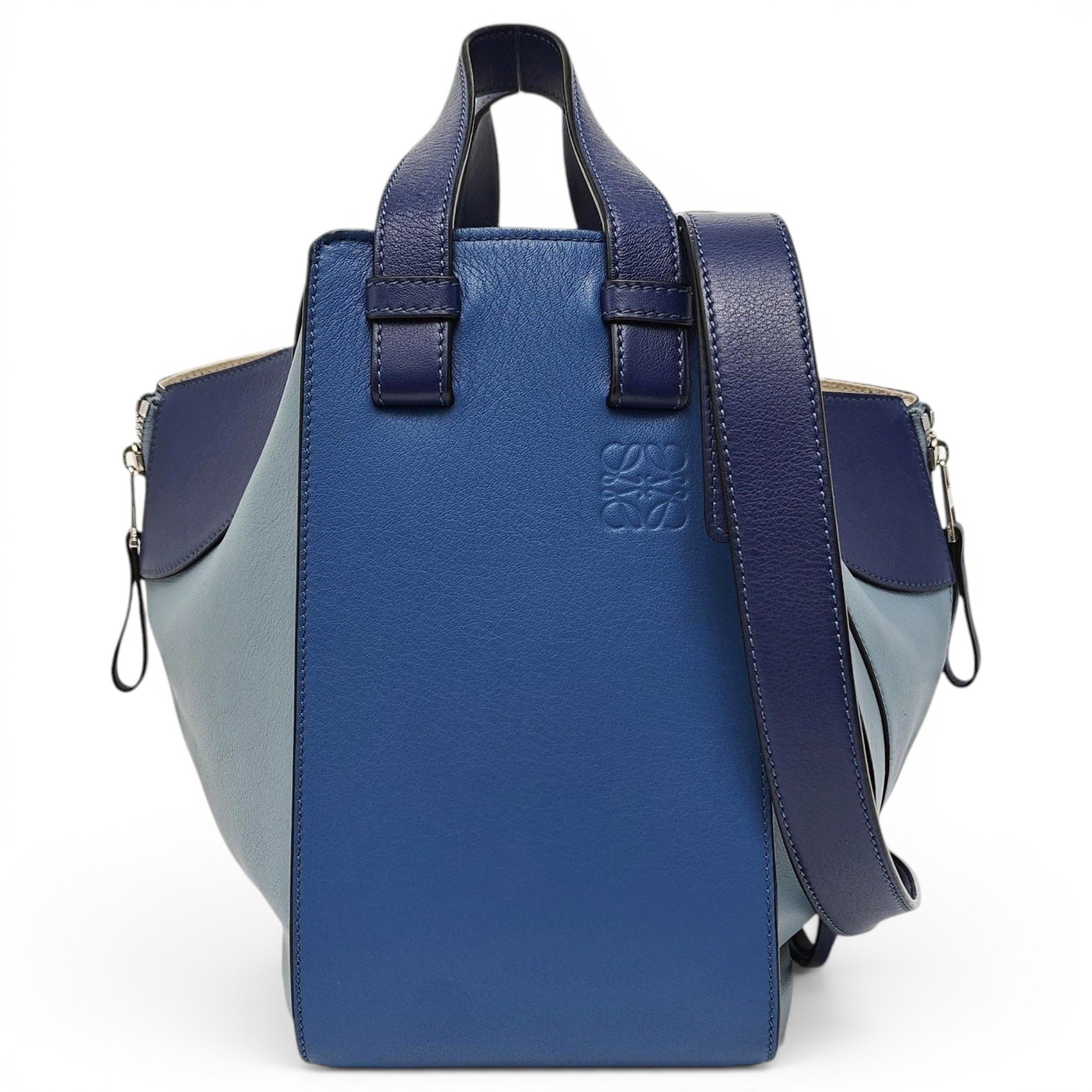Hammock leather handbag