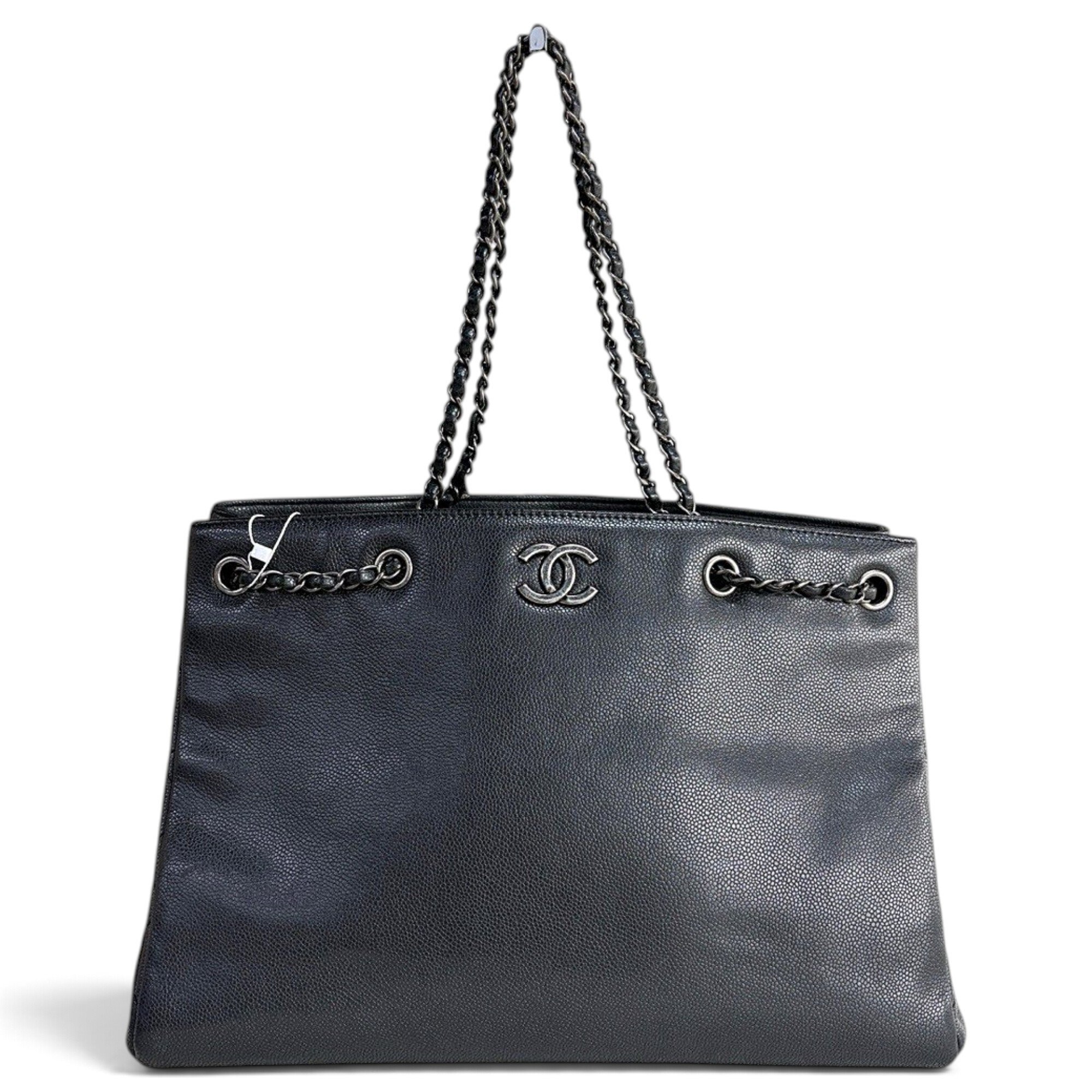 Leather tote
