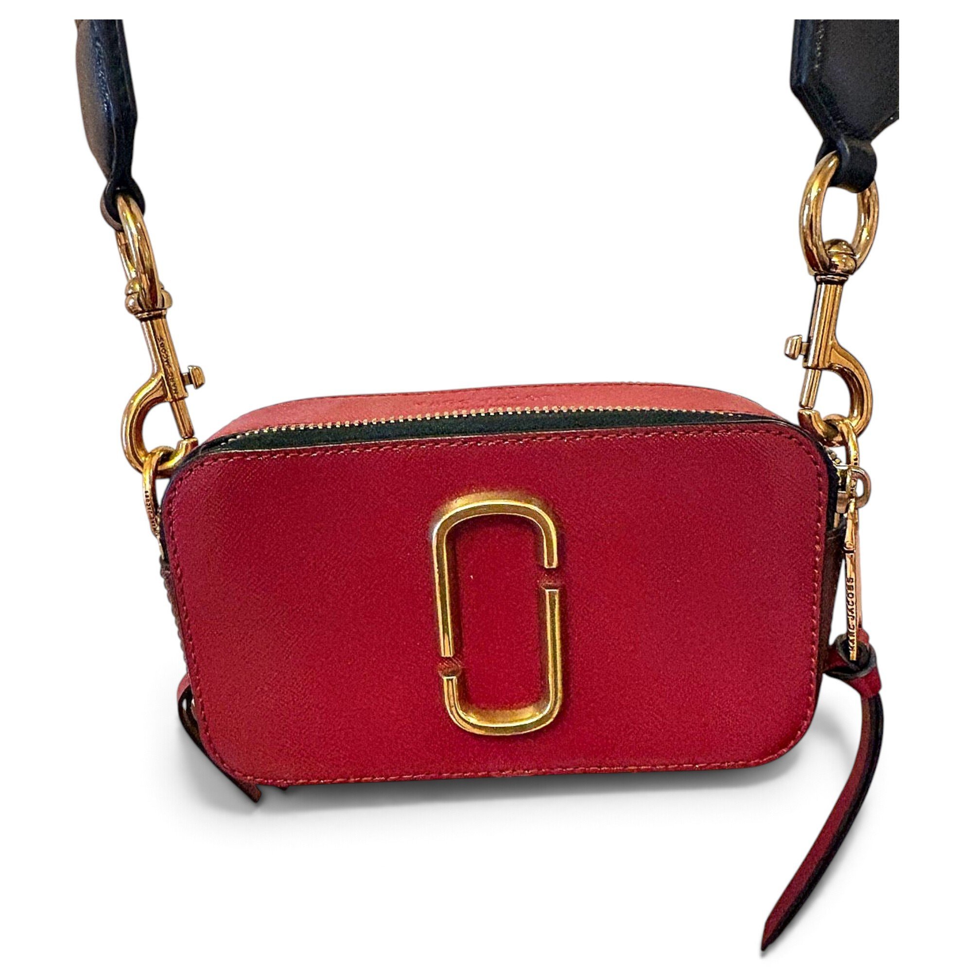 Snapshot leather crossbody bag