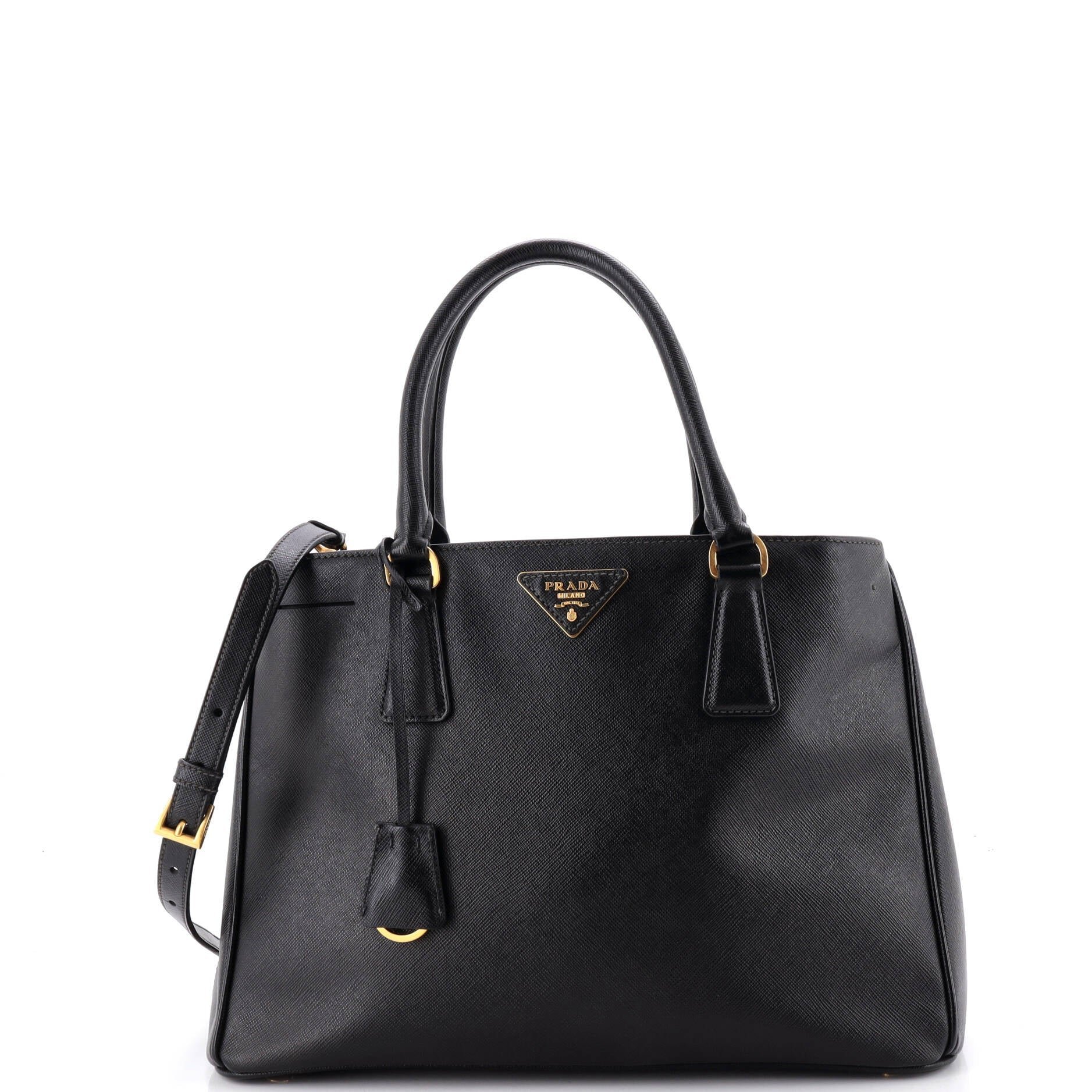Leather tote