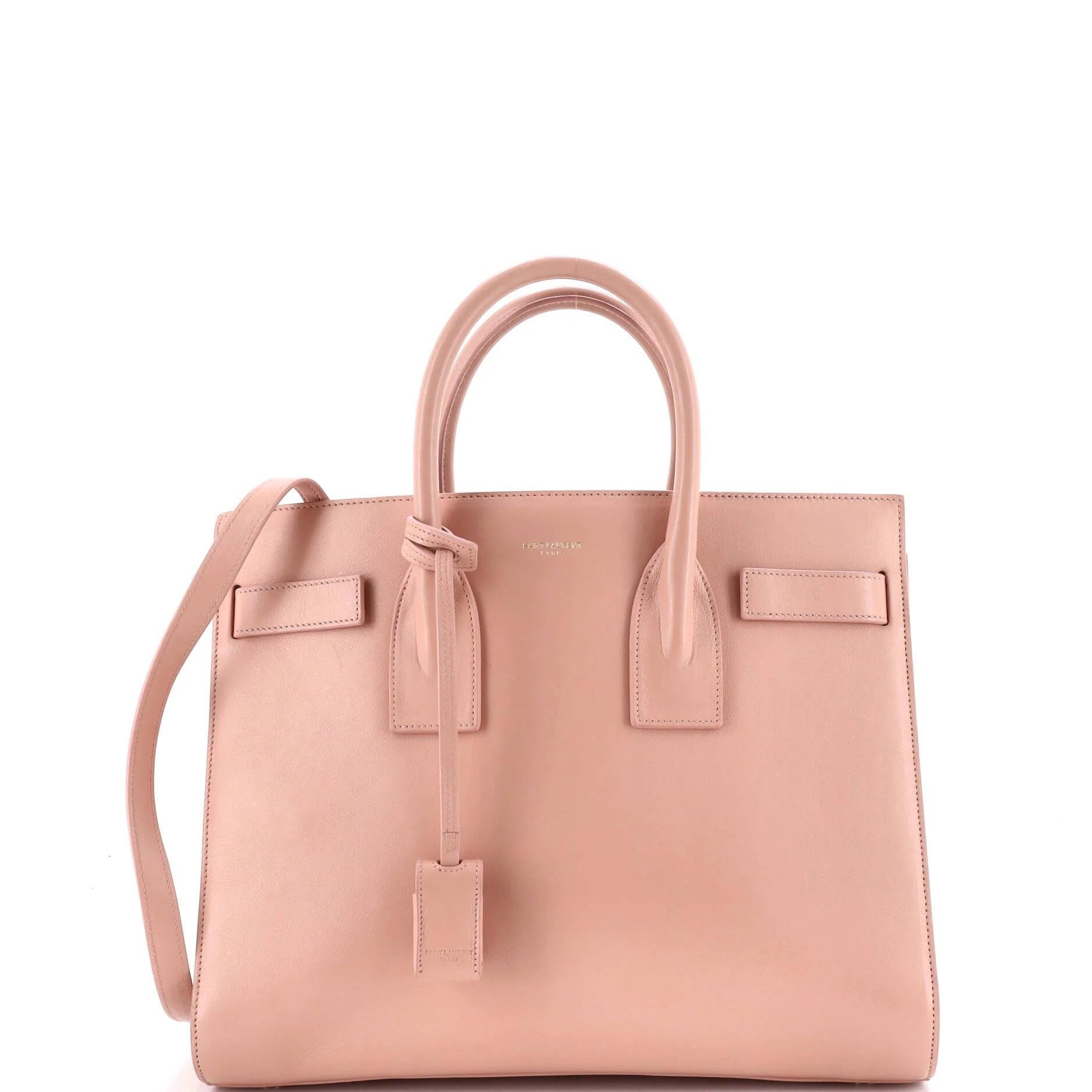 Leather tote