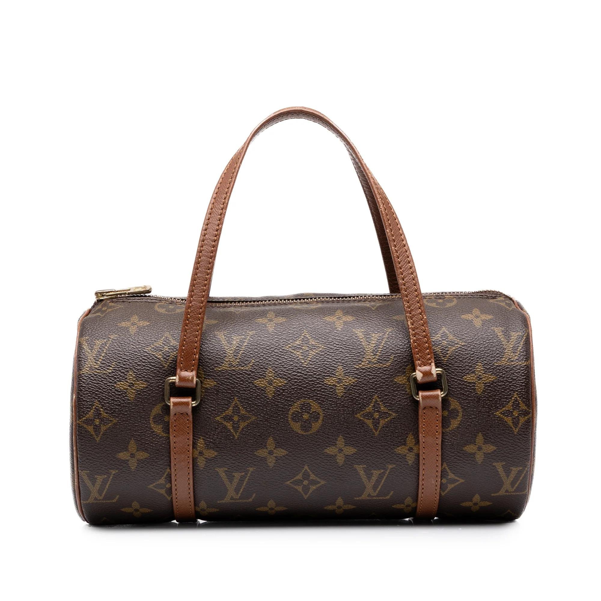 Papillon leather handbag