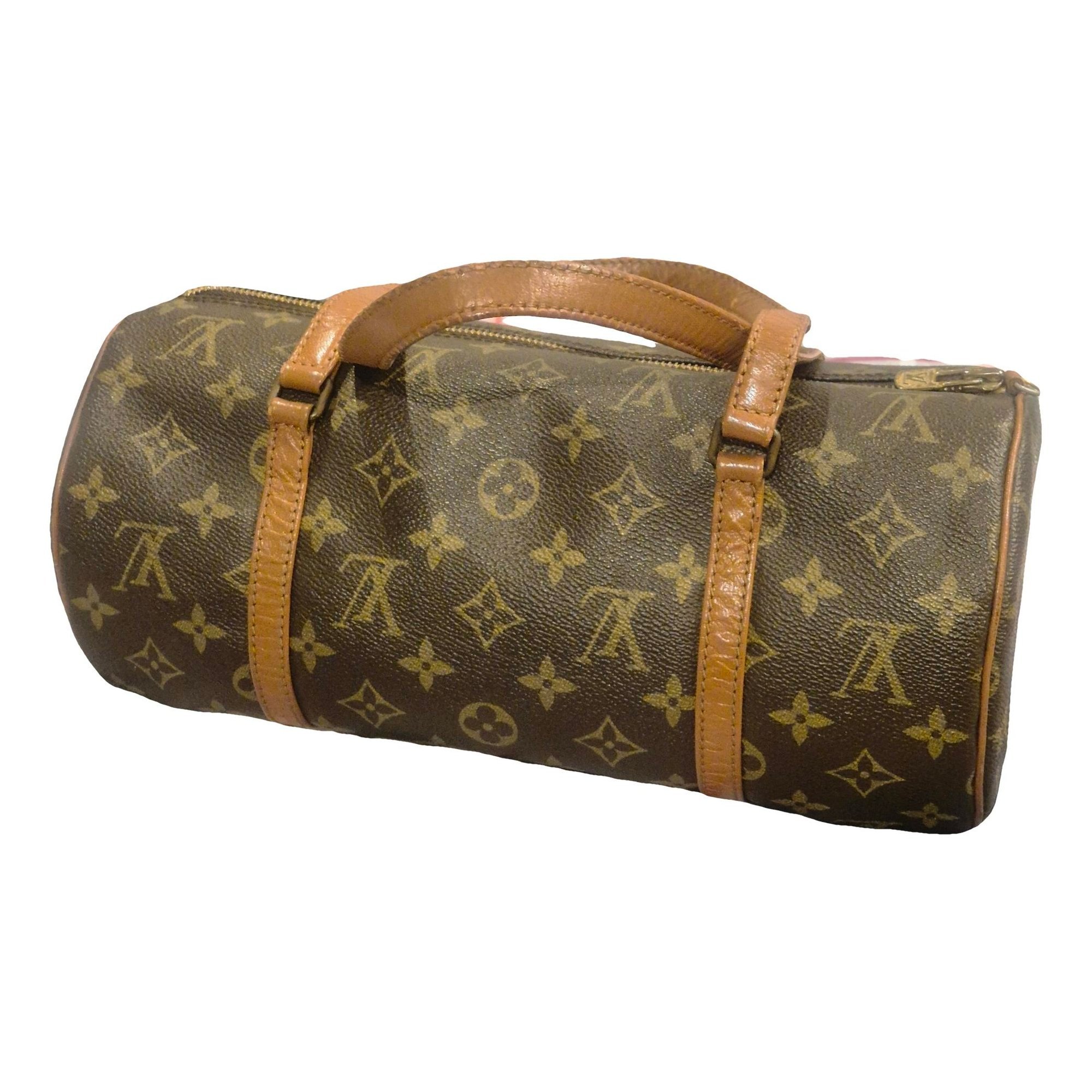Papillon leather handbag