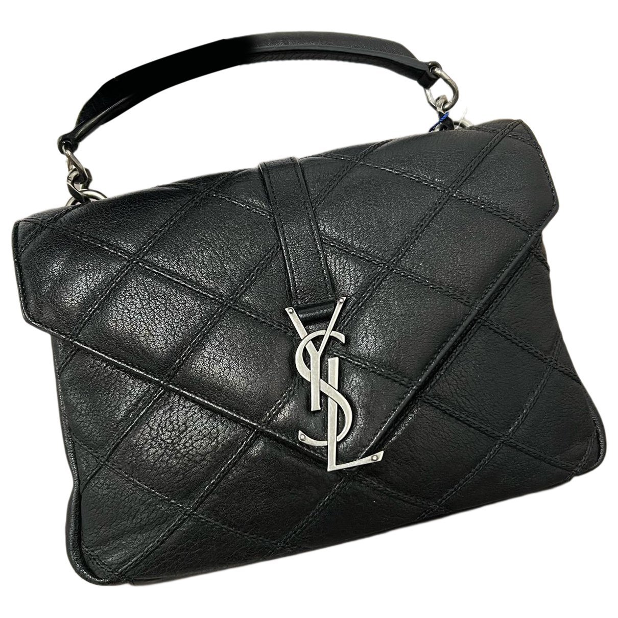 Collége monogramme leather handbag