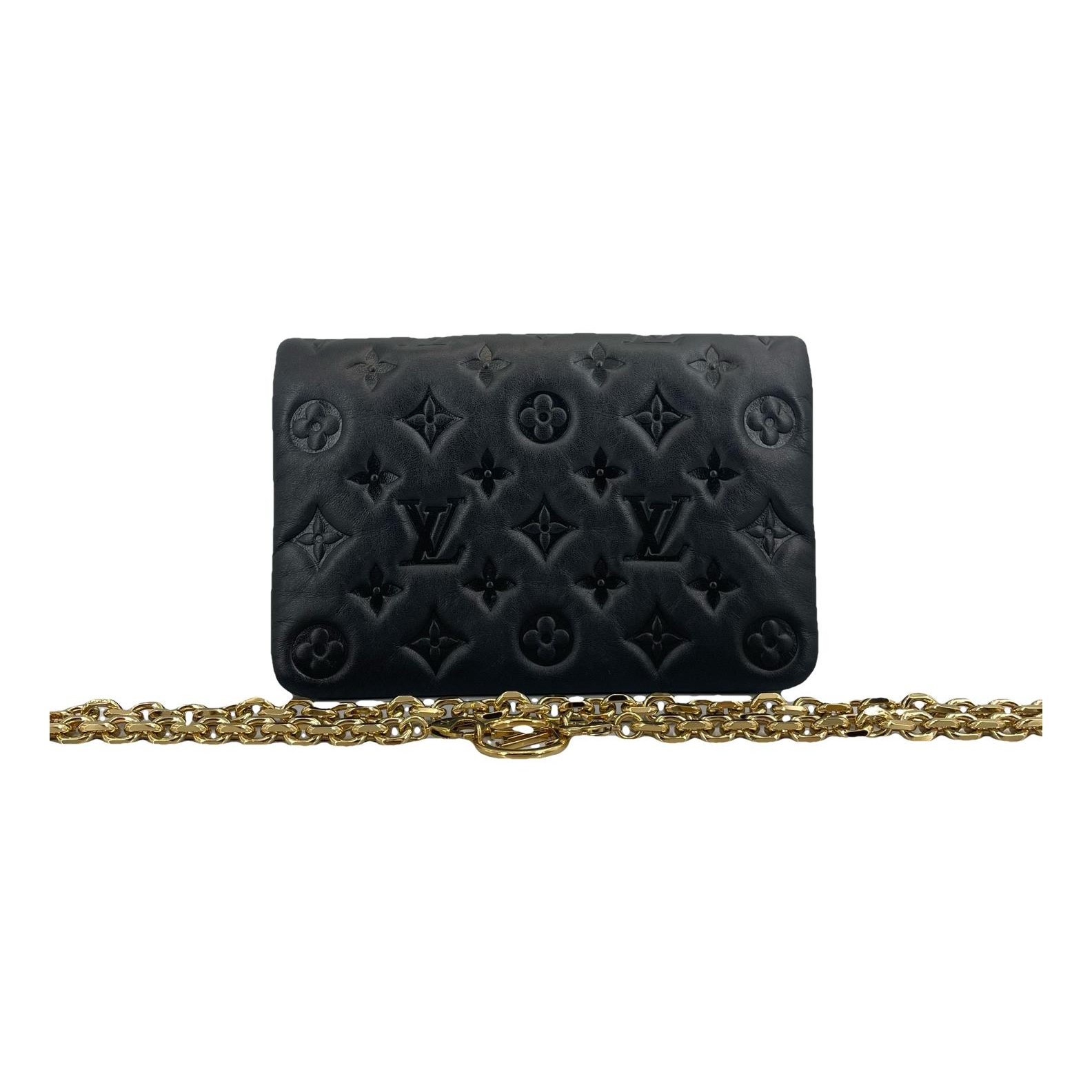 Coussin Flap leather handbag